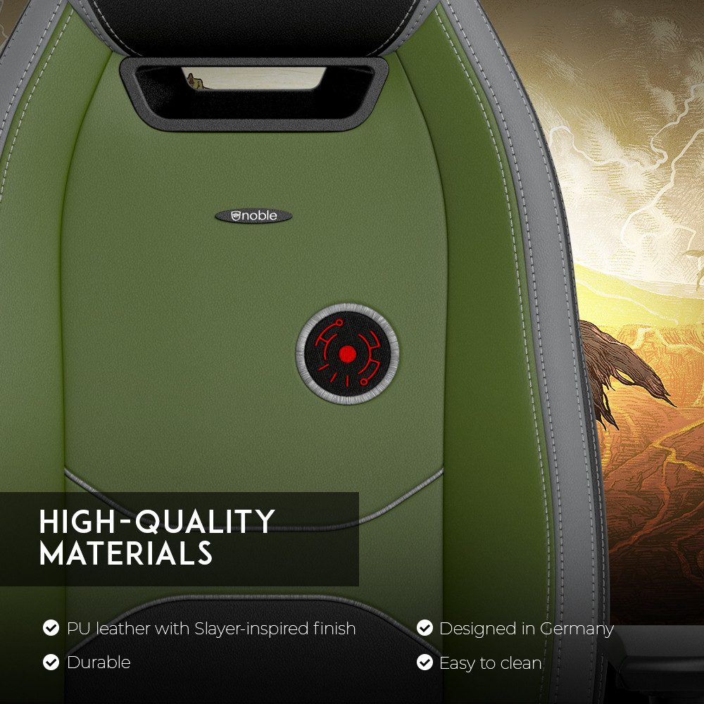 Noblechairs Gaming-Stuhl noblechairs LEGEND Gaming Stuhl - DOOM: The Dark Ages Edition – Bild 4 von 5