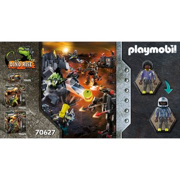 Playmobil® Konstruktionsspielsteine Dino Rise Triceratops: Randale um die legendären Steine