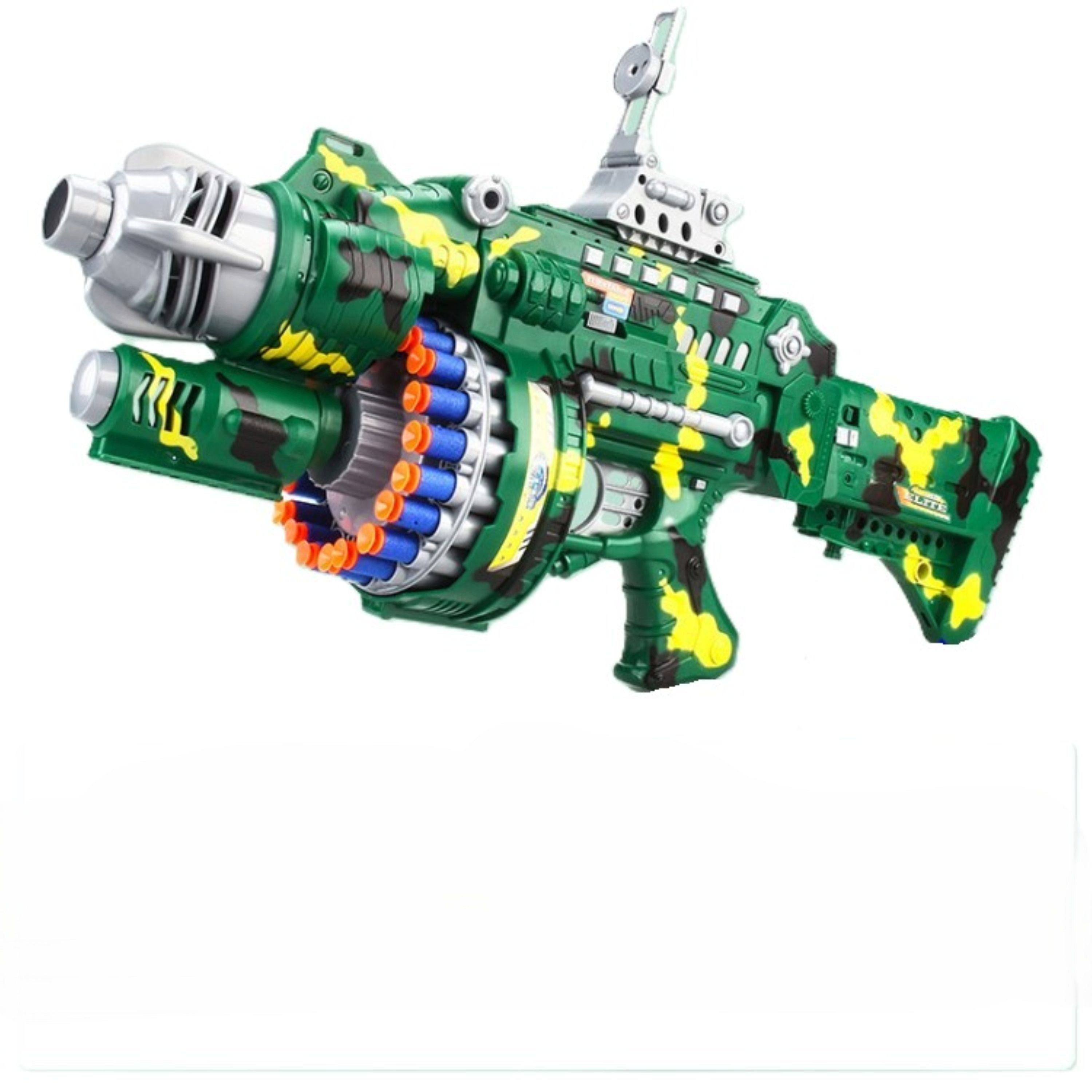 Sport-Knight® Blaster Spielzeug-Gewehr mit 20 Saugnapf-Schaumstoff Patronen, Dart Blaster
