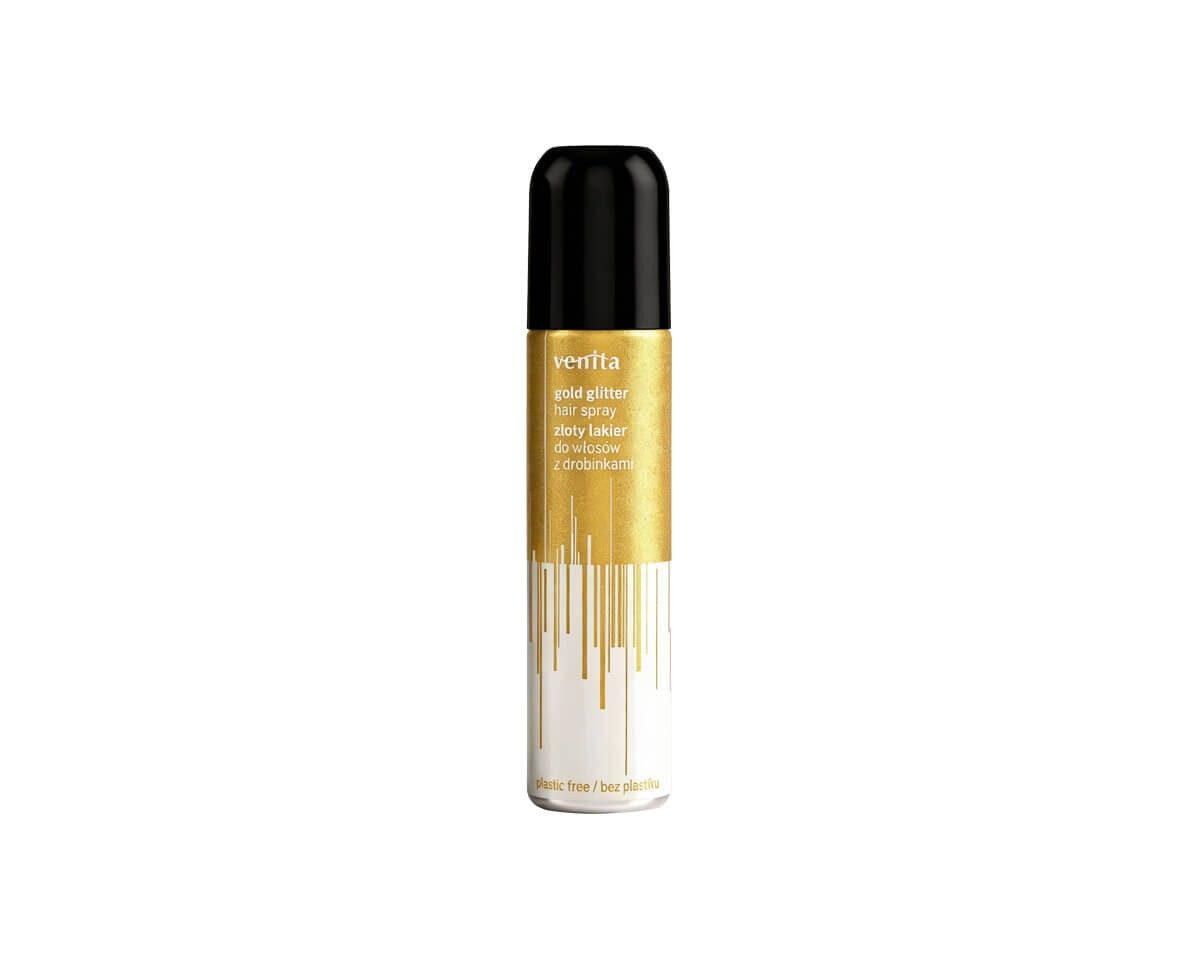 Venita Haarspray Goldenes Haarspray mit Glitzer Gold 75ml