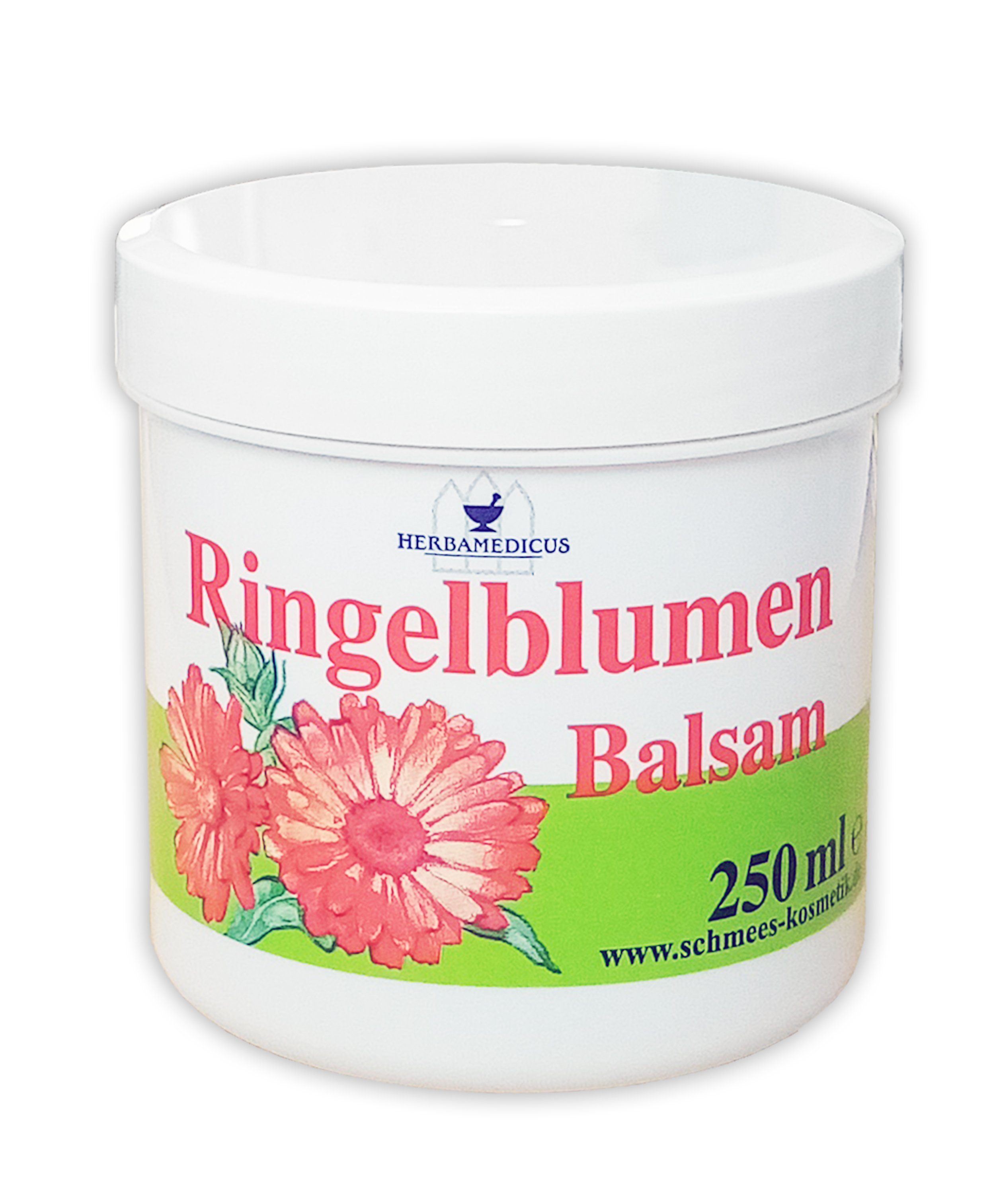 Stolz GmbH Körperbalsam RINGELBLUMEN BALSAM 250ml Hautpflege Schutzcreme Babypflege 01, Seniorenpflege Körperbalsam Körpercreme Baby Herbamedicus Creme Gel