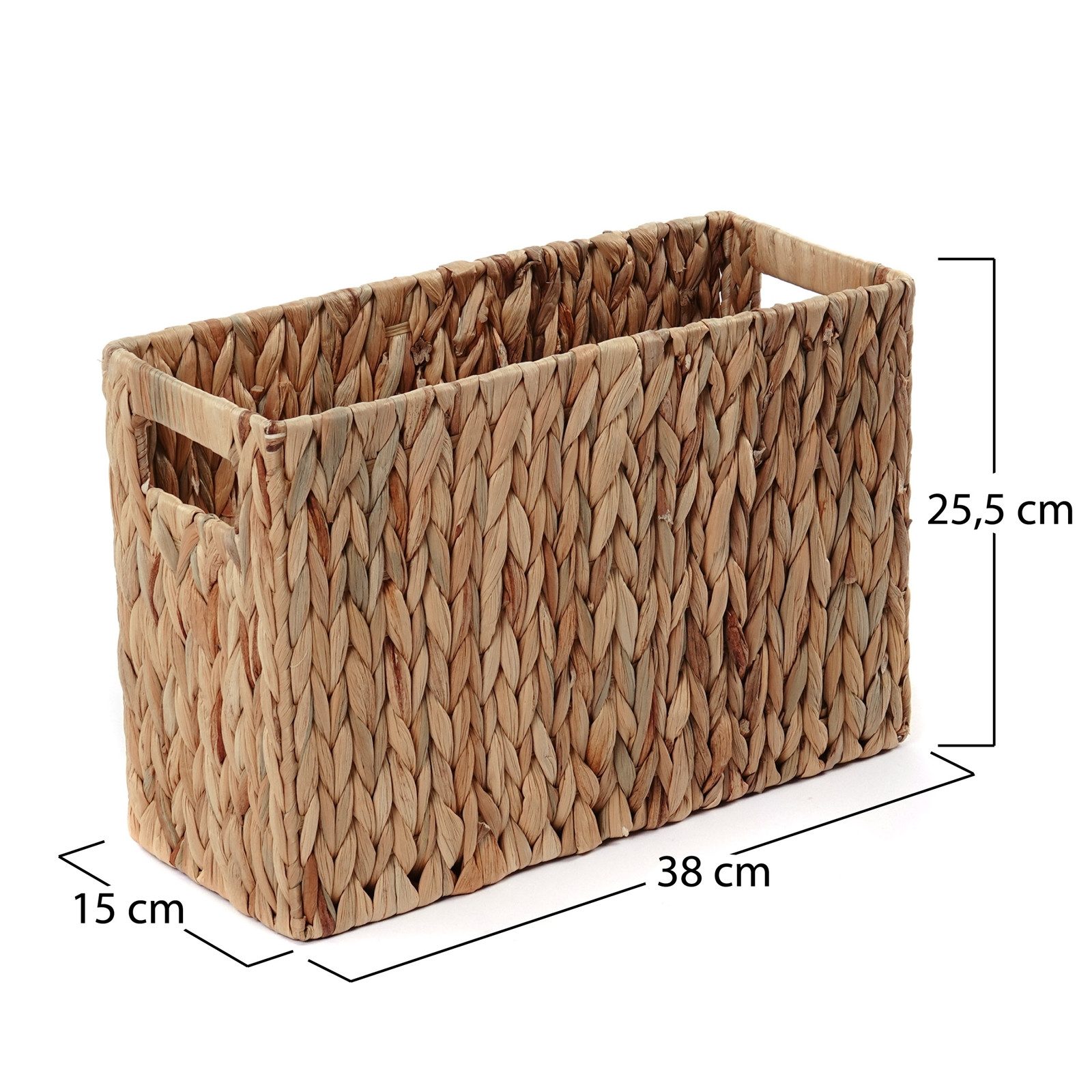 CREEDWOOD Zeitungsständer NATUR ZEITUNGSKORB "TALIA", Wasserhyazinthe, günstig online kaufen