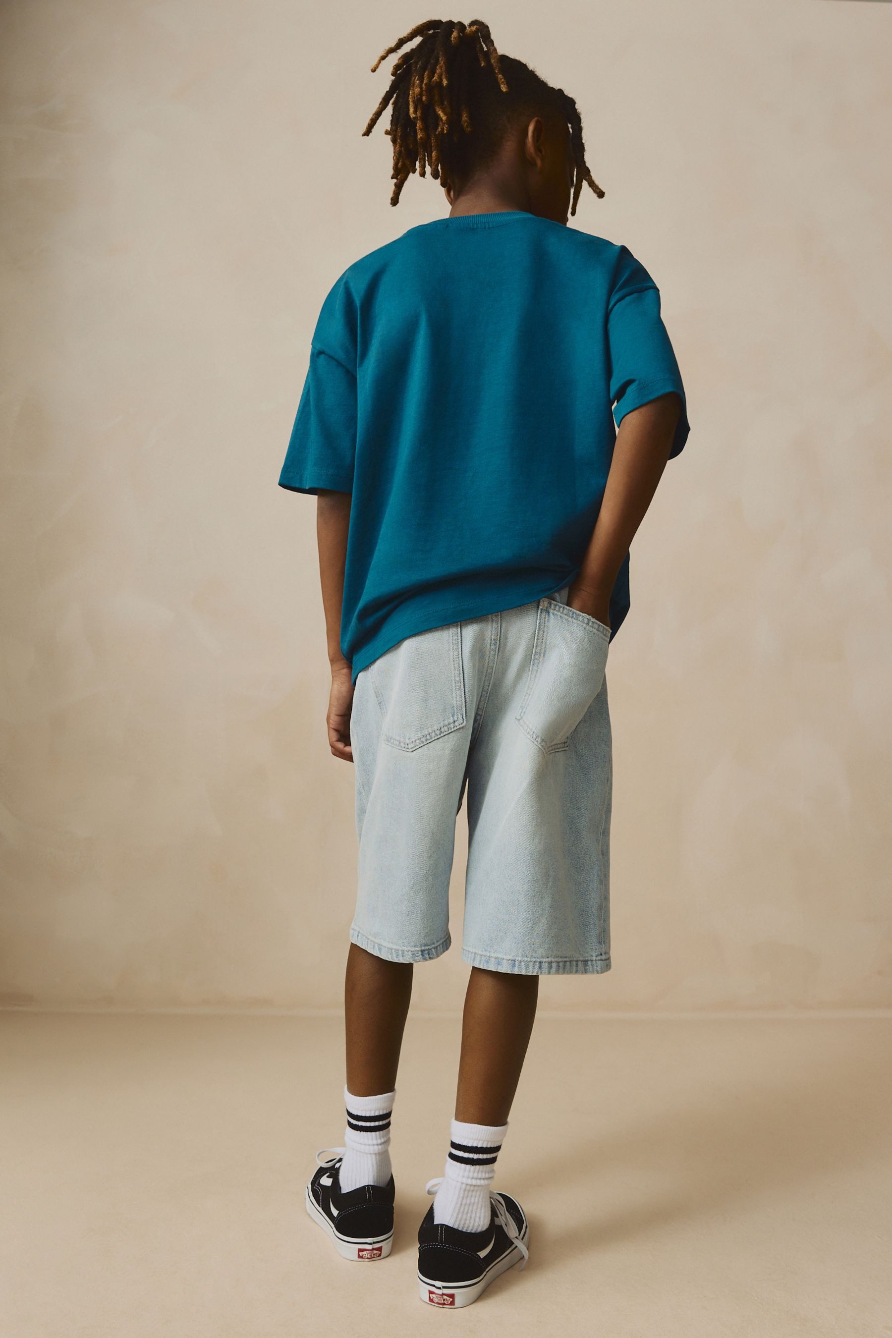 Next Jeansshorts Authentische, weite Denim-Shorts aus günstig online kaufen
