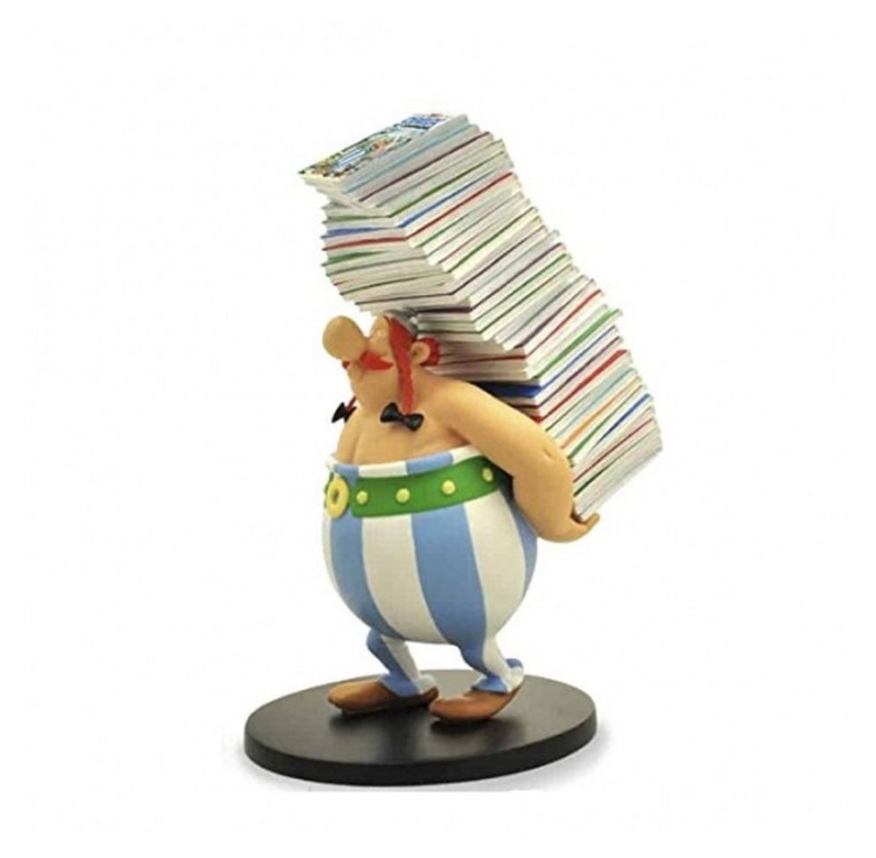 Plastoy Spiel, Asterix - Obelix trägt einen Bücherstapel