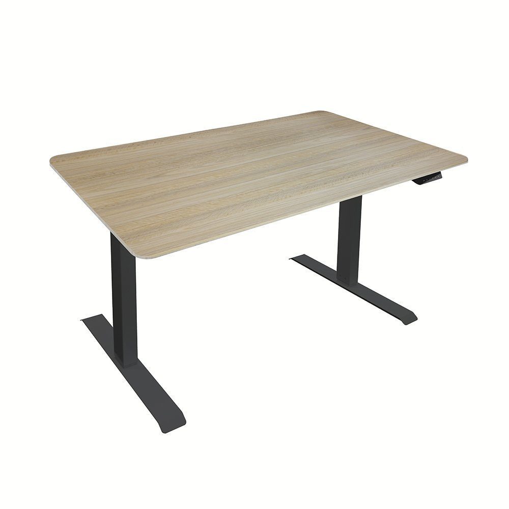 Schreibtisch Höhenverstellbarer Schreibtisch elektrisch LUMINA - 160 x 80 cm