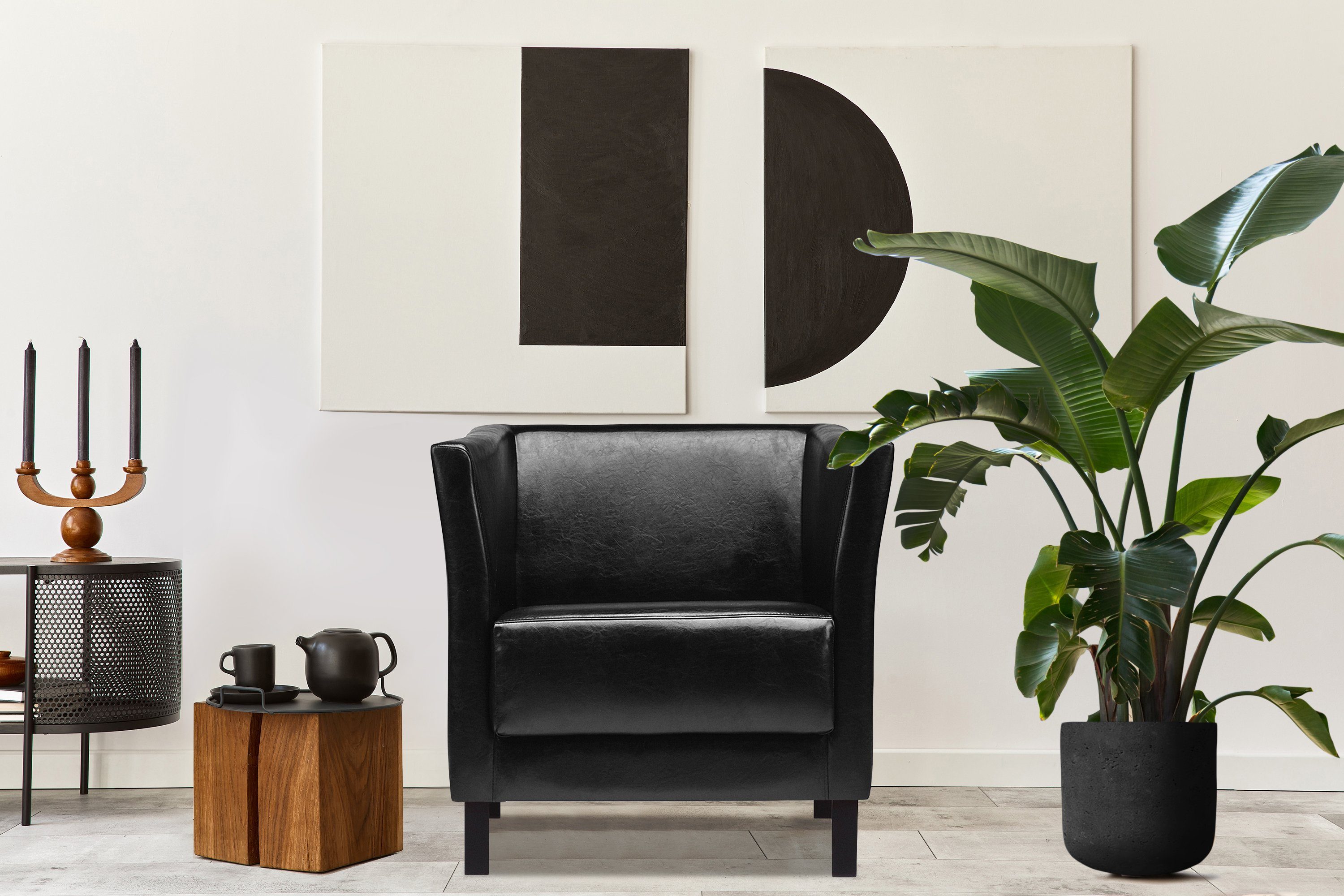 KONSIMO® Sessel ESPECTO Sessel, hohe Massivholzbeine günstig online kaufen