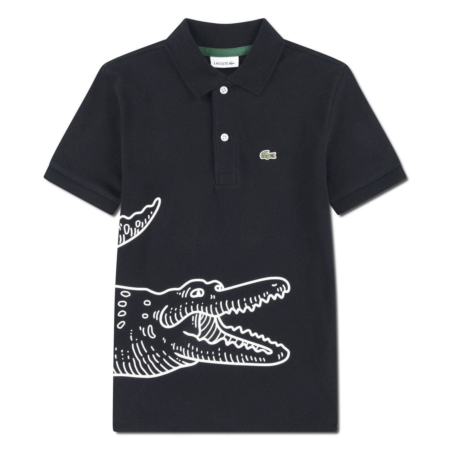 Lacoste Poloshirt Lacoste Petit Icon Kinder-Poloshirt schwarz