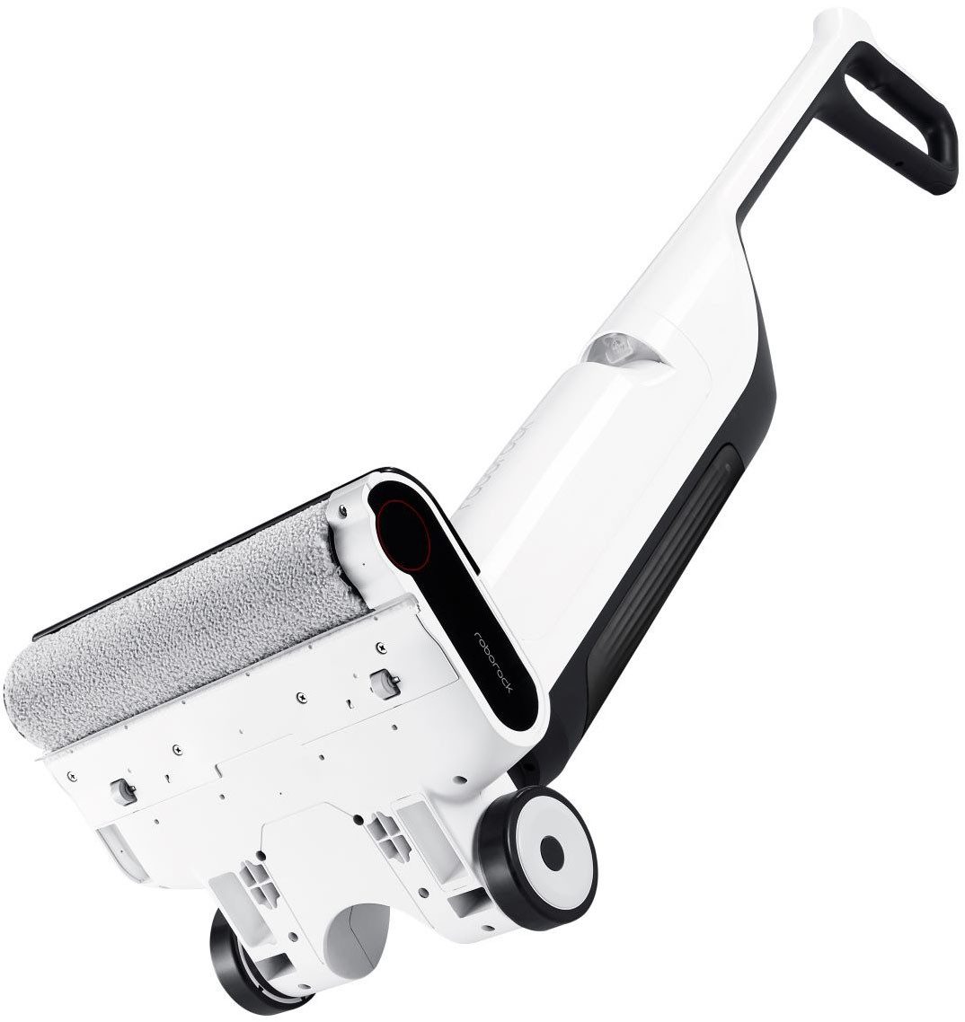 Roborock Nass-Trocken-Sauger Flexi Lite, Selbstreinigende und trocknende Rolle in der Station, 160 W, DirTect™-Technologie zur intelligenten Schmutzerkennung