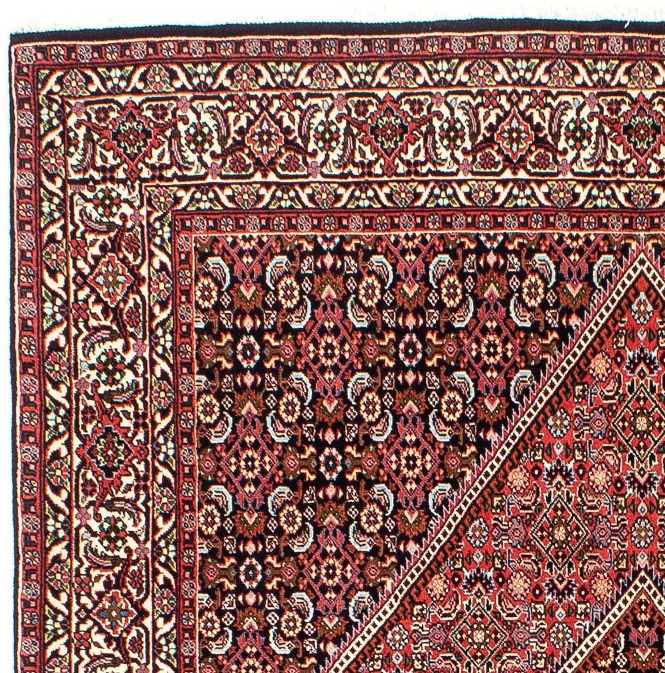 Orientteppich Perser - Bidjar - Handgeknüpft, cm Höhe: 257 - morgenland, mit Zertifikat 15 x Einzelstück 162 rechteckig, mm, hellrot, Wohnzimmer
