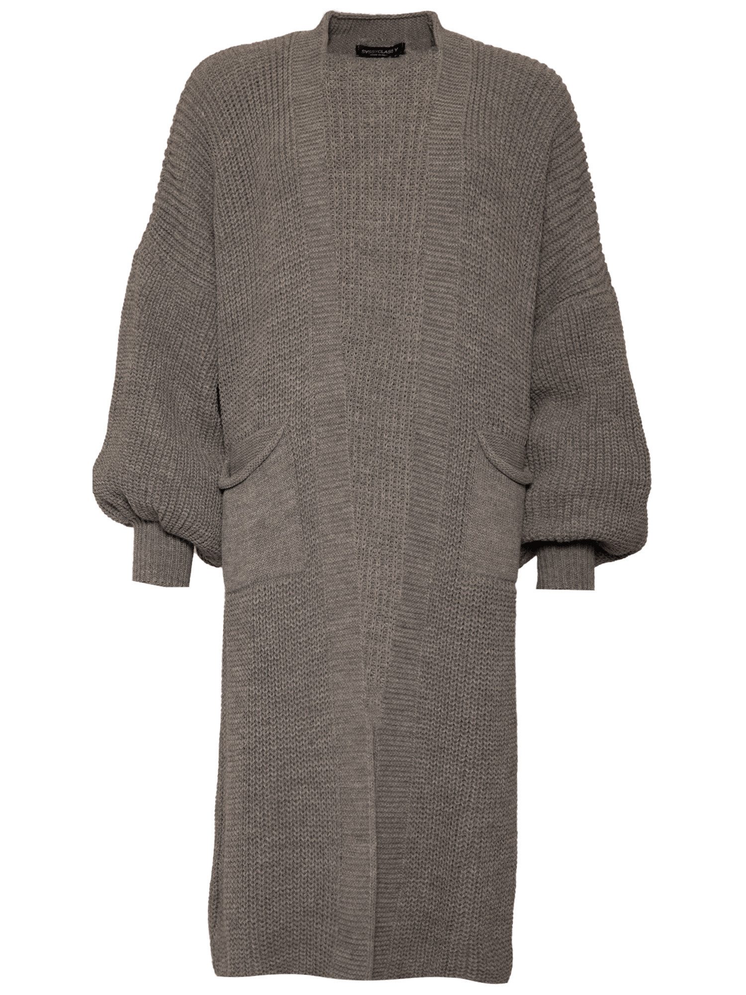 SASSYCLASSY Longstrickjacke Oversize Strickjacke Damen lang günstig online kaufen