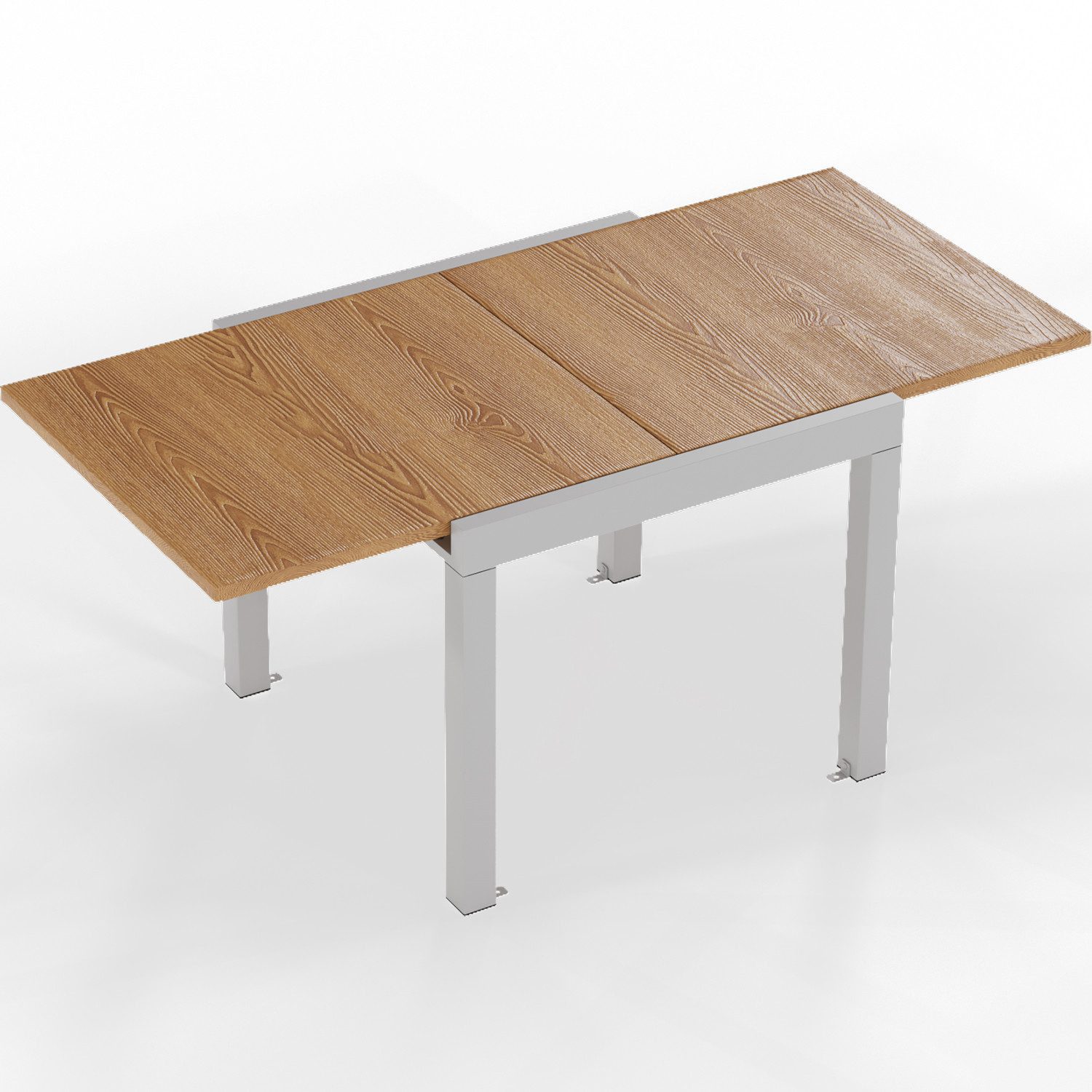 HOMALL Gartentisch 80/160 cm Aluminium Ausziehtisch günstig online kaufen