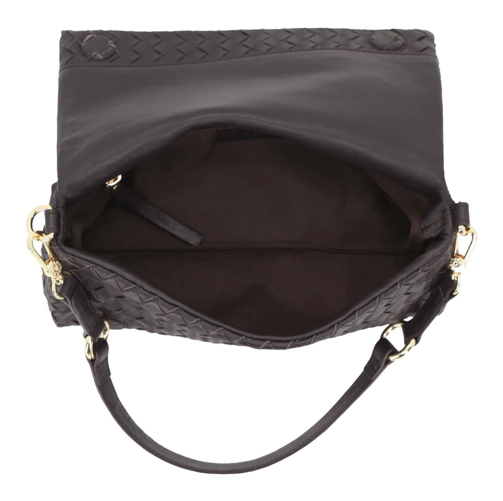 Abro Umhängetasche Shoulderbag Mila, aus echtem Leder