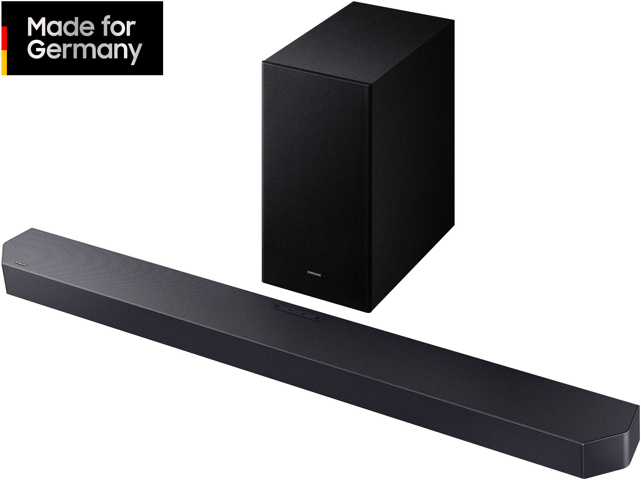 Samsung HW-Q610GF Q-Soundbar Soundbar 3.1.2 (Bluetooth, WLAN, 3.1.2-Kanal Surround System, Dolby Atmos I DTS:X, Adaptive Sound)