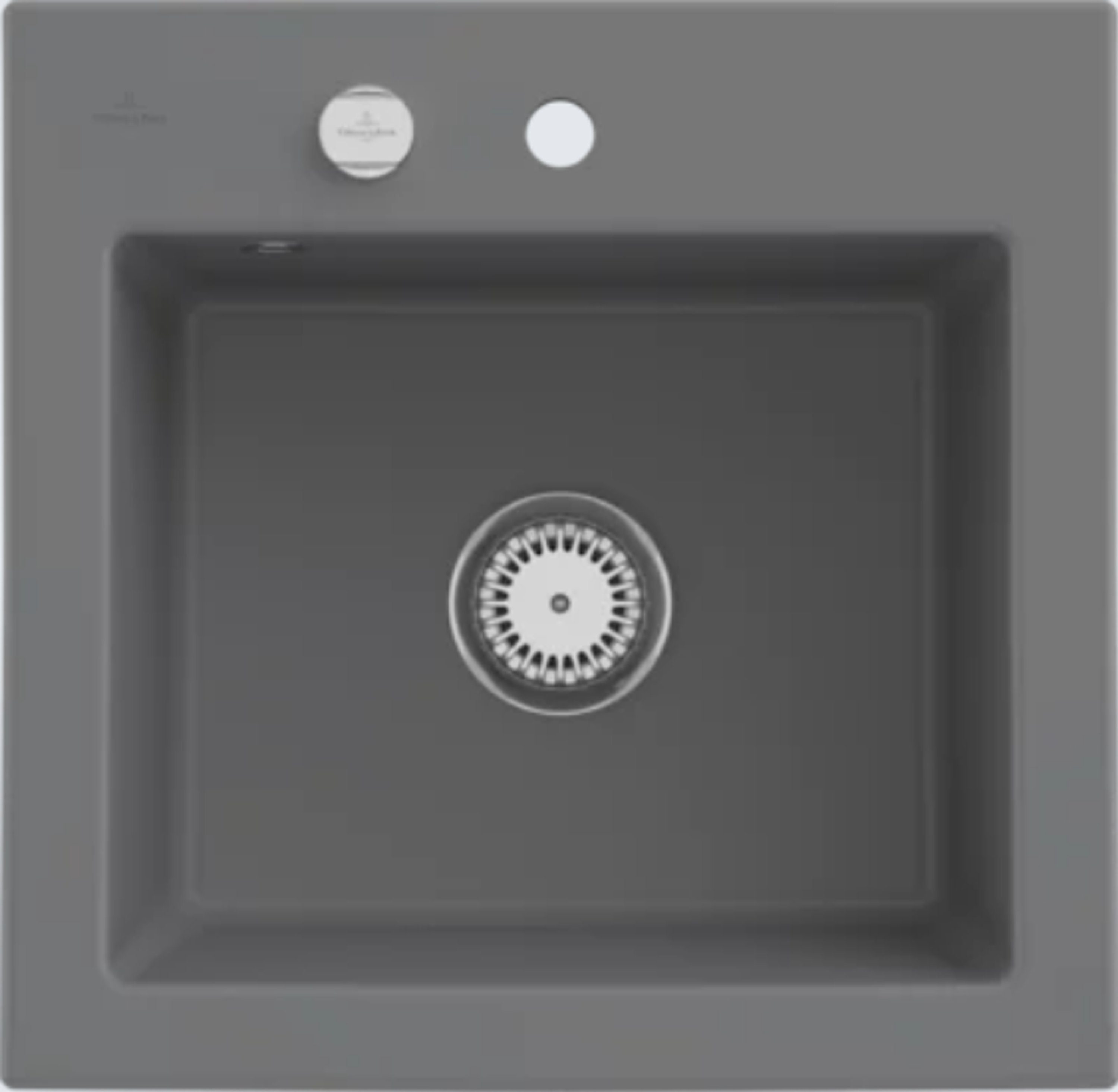 Villeroy & Boch Küchenspüle 3315 02 SL, Rechteckig, 52.5/22 cm, Subway Serie, Dampfgarschalen einsetzbar, Geschmacksmuster geschützt