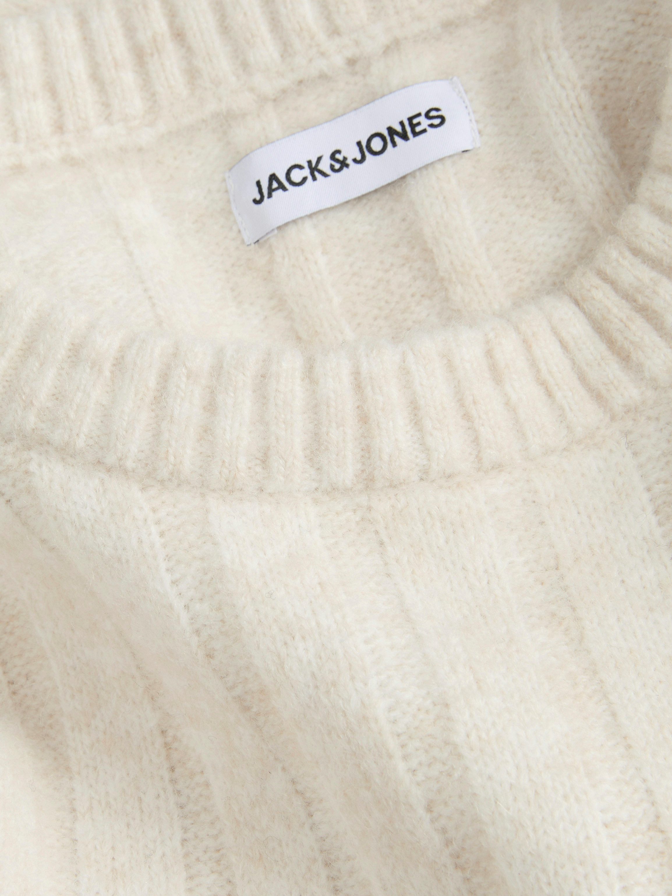 Jack & Jones Strickpullover JJEBRADLEY CARTER KNIT CREW NECK LN