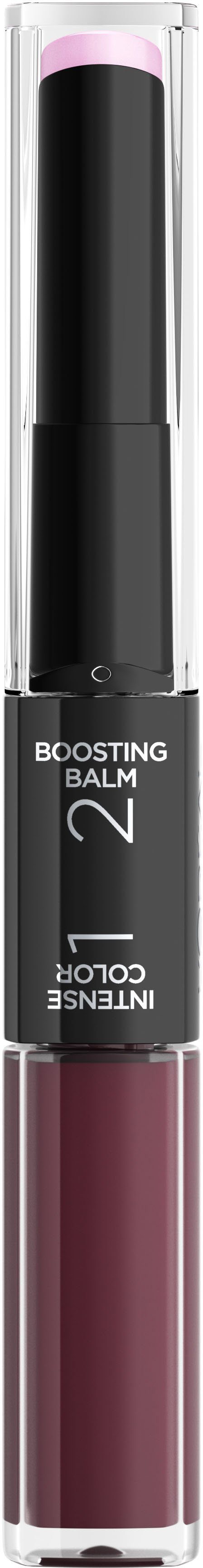 L'ORÉAL PARIS Lippenstift INFAILLIBLE 2-STEP LIP STICK, intensive Farbe und strahlender Glanz