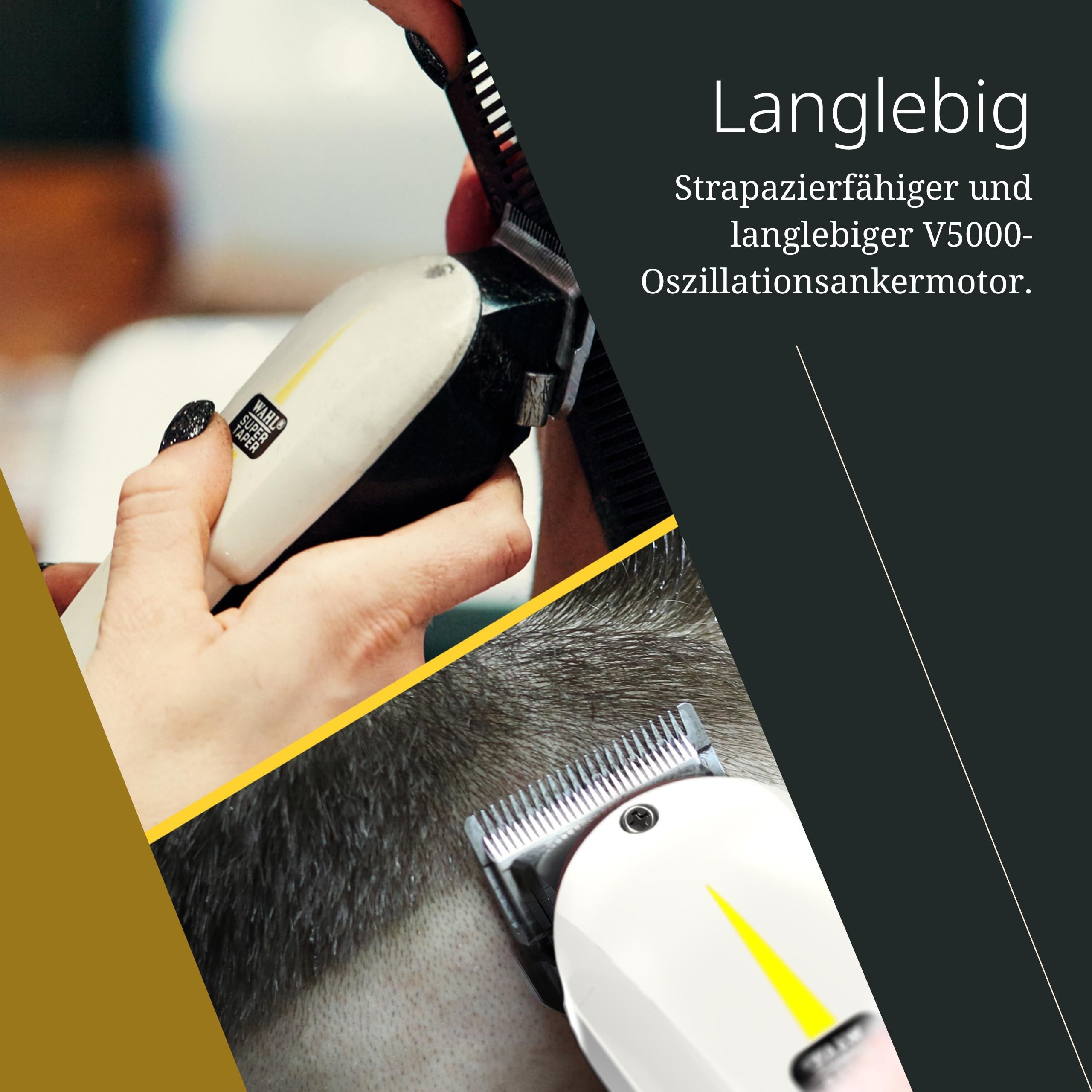 WAHL GmbH Haarschneider Wahl Super Taper - Professionelle Netzhaarschneidemaschine. – Bild 5 von 5