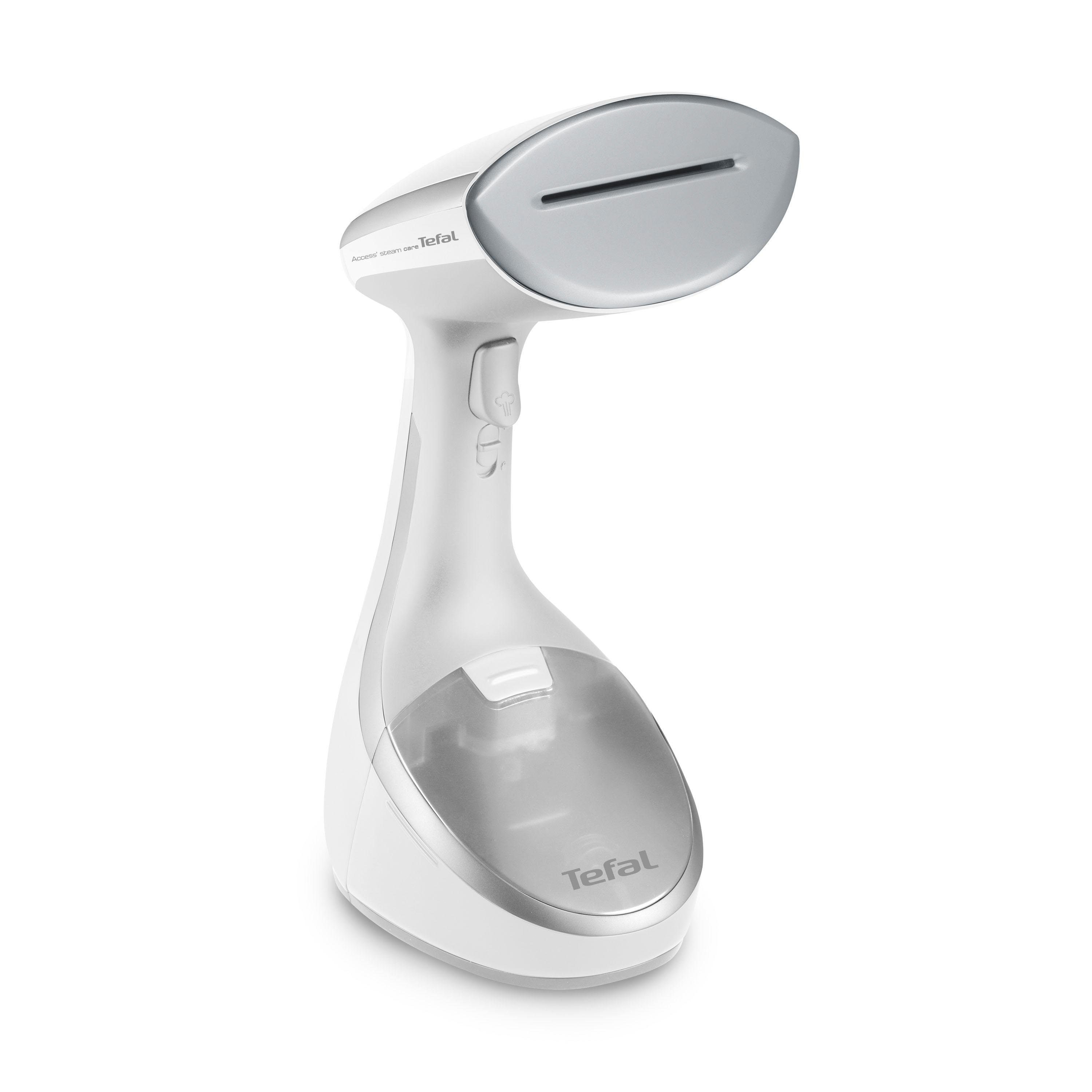 Tefal Dampfbürste Access Steam Care, 1600 W, 200 ml Wassertank, 3 Dampfstufen, 1600 W, inkl. 6 Zubehörteile, vertikales Bügelbrett enthalten, DT9130
