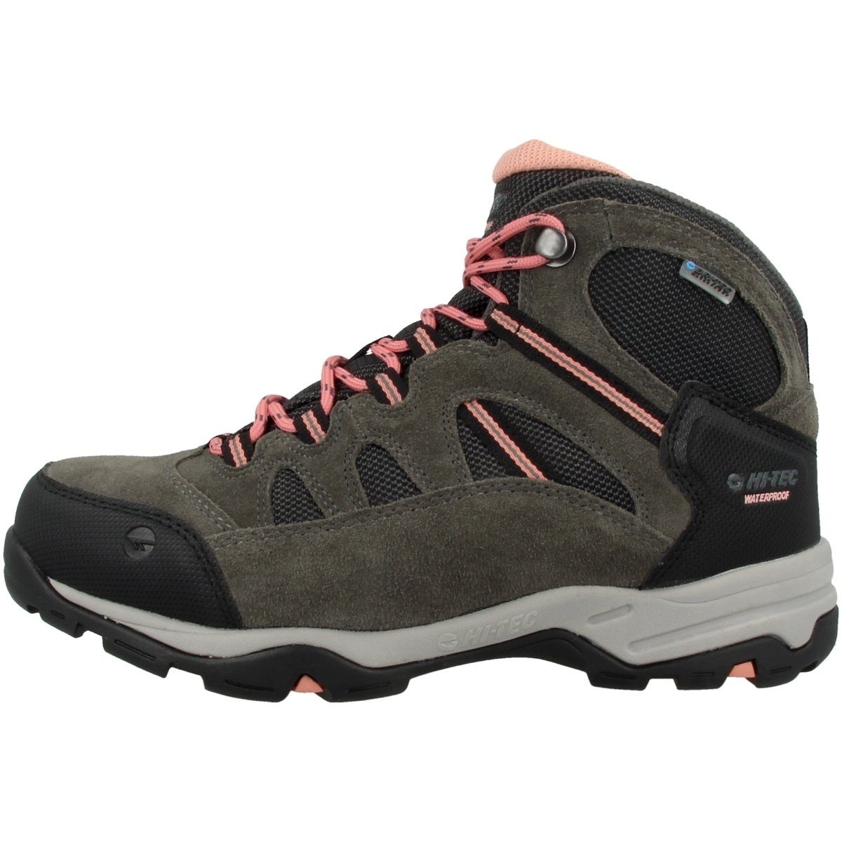 work Waterproof Hi-Tec Verstärkte Bandera Ferse Outdoorschuh grau HI-TEC Damen II