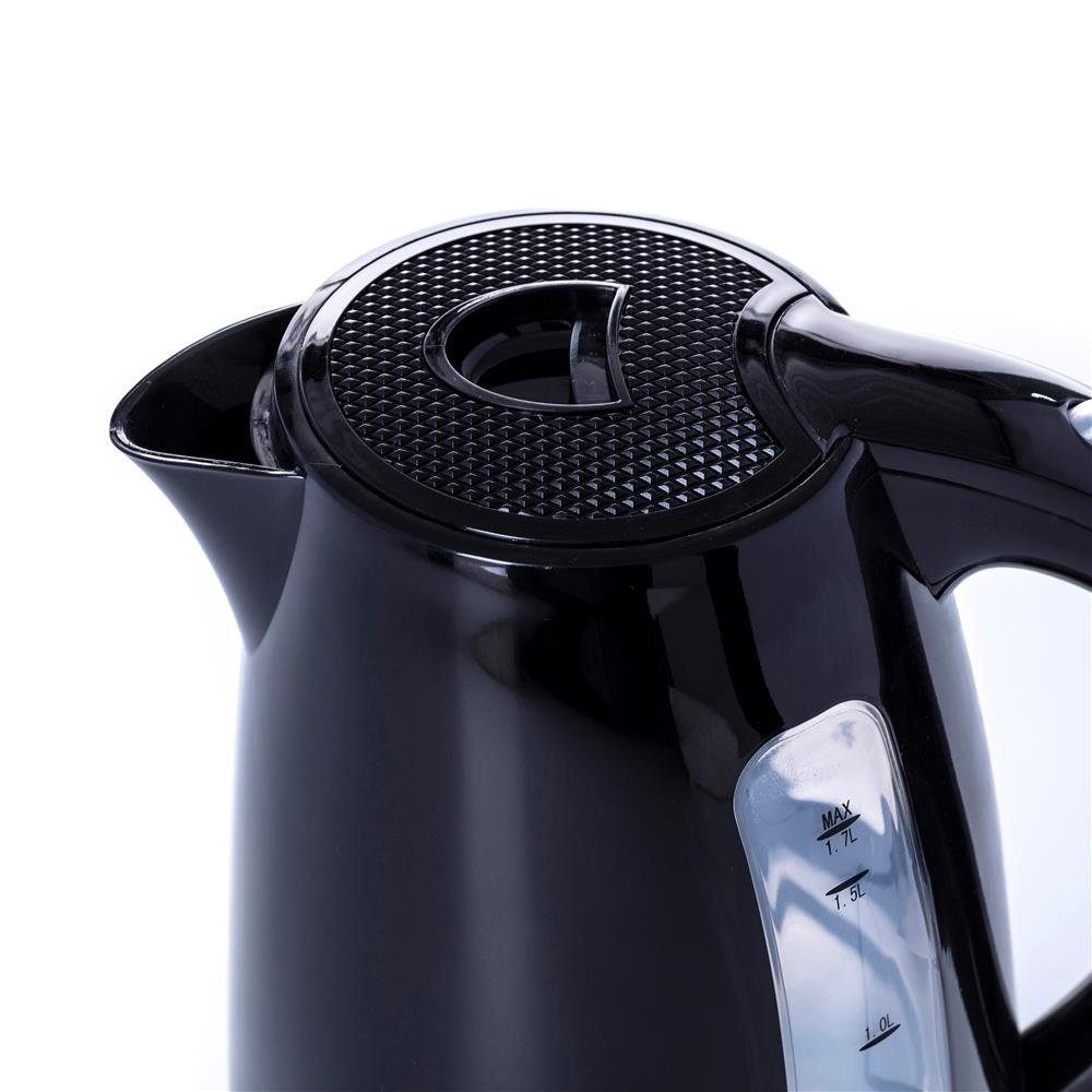 Adler Wasserkocher CR 1255b, 1,7 l, 2200,00 W, automatische Abschaltung, drehbarer Sockel 360 Grad, Anti-Kalk-Filter