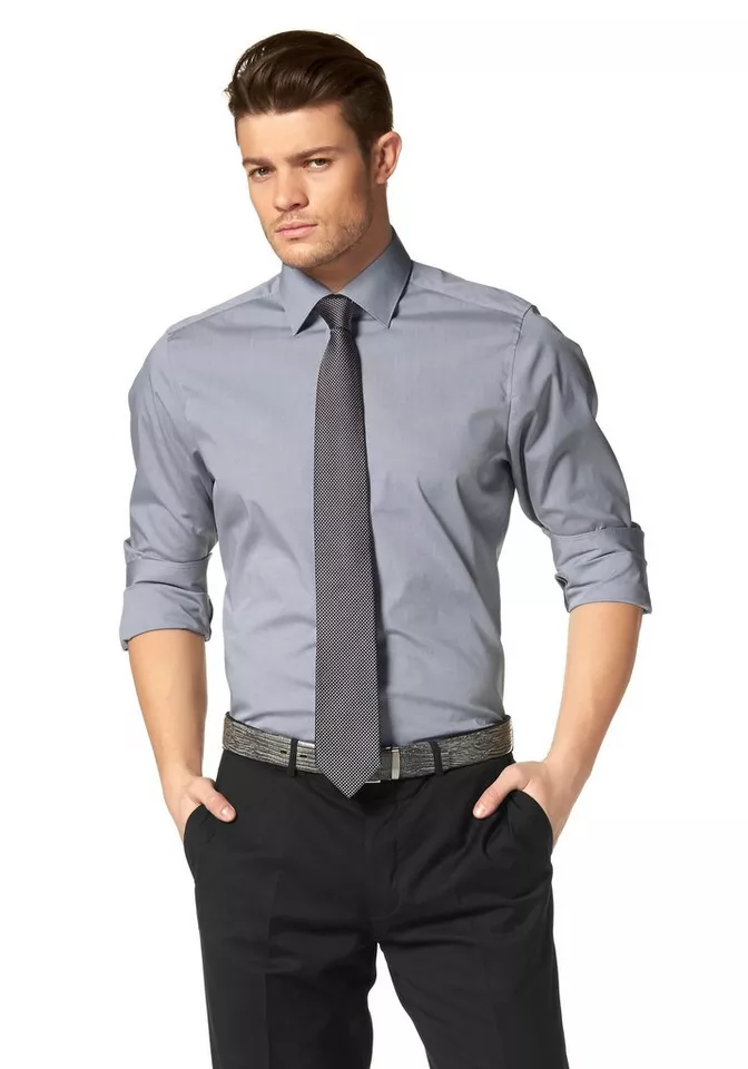 Olymp Businesshemd Level Five body fit Comfort Stretch