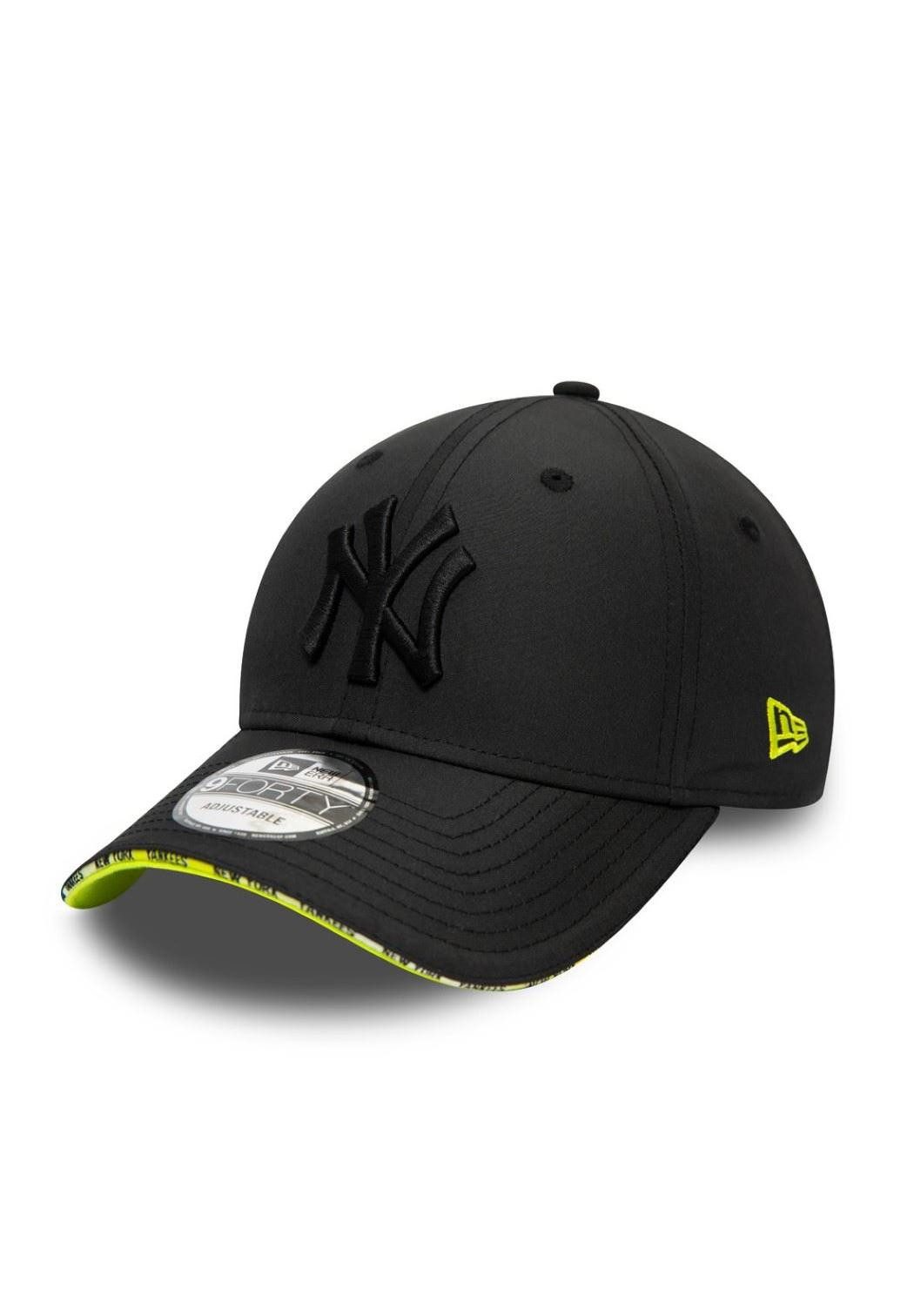 Baseball Cap New York Yankees MLB Pipe Pop Black 9Forty Adjustable Snapback Cap New