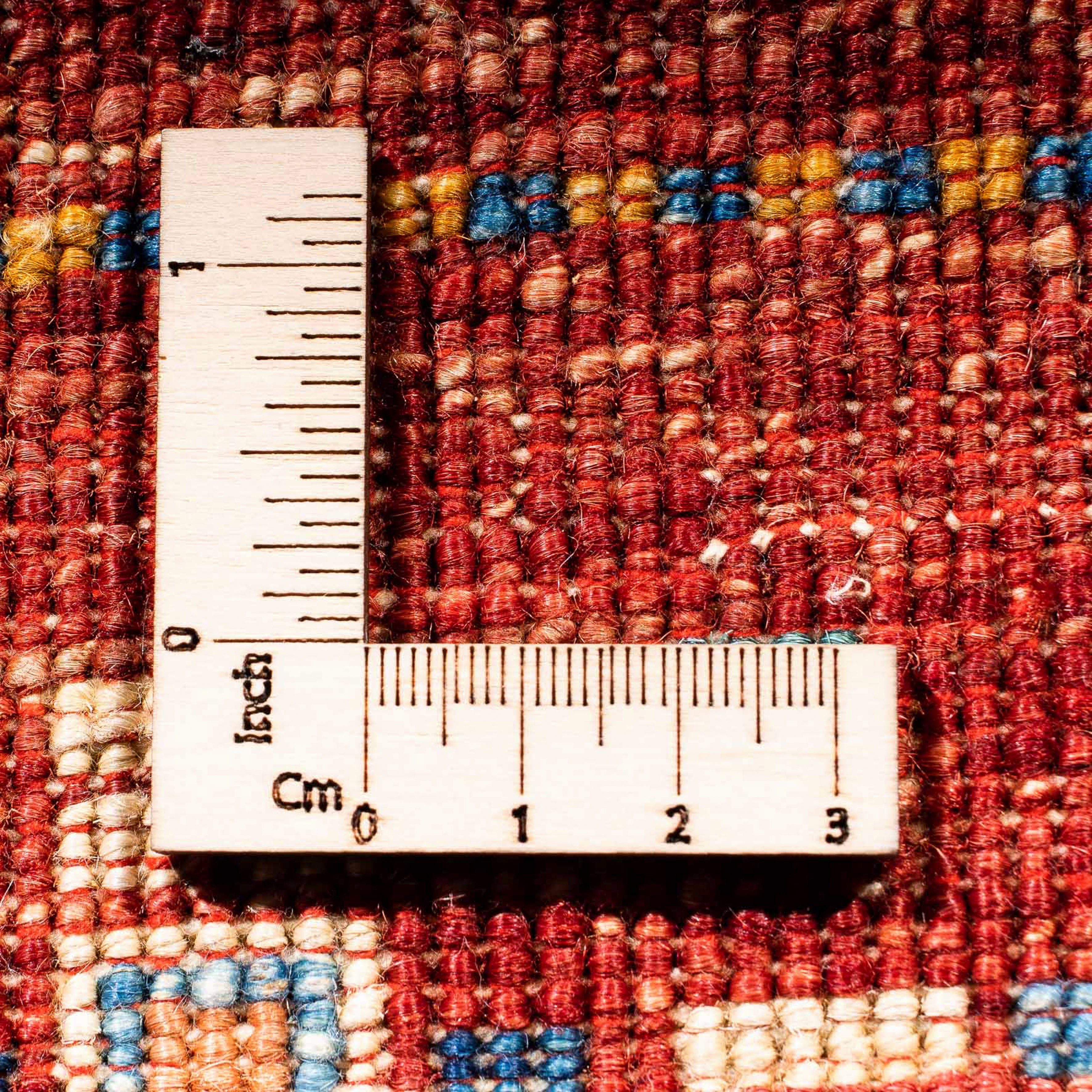 rechteckig, mit Ariana Ziegler - Wohnzimmer, Orientteppich 82 - mehrfarbig, x 223 mm, morgenland, Zertifikat Einzelstück - Handgeknüpft, Höhe: cm 6