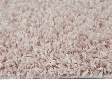 Teppich Flauschiger Shaggy Teppich, pflegeleicht & strapazierfähig, in rosa, Teppich-Traum, rechteckig, Höhe: 13 mm