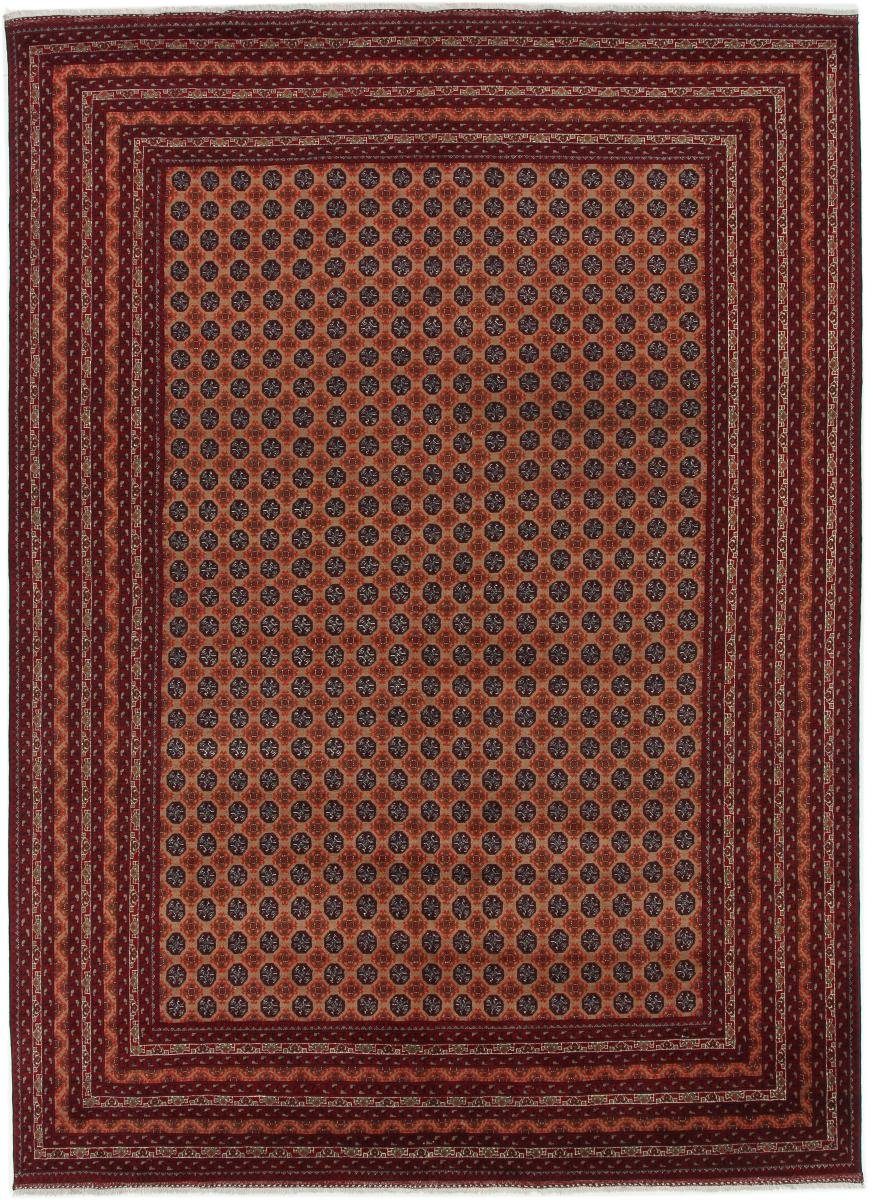 Orientteppich Afghan Mauri 248x344 Handgeknüpfter Orientteppich, Nain Trading, rechteckig, Höhe: 6 mm