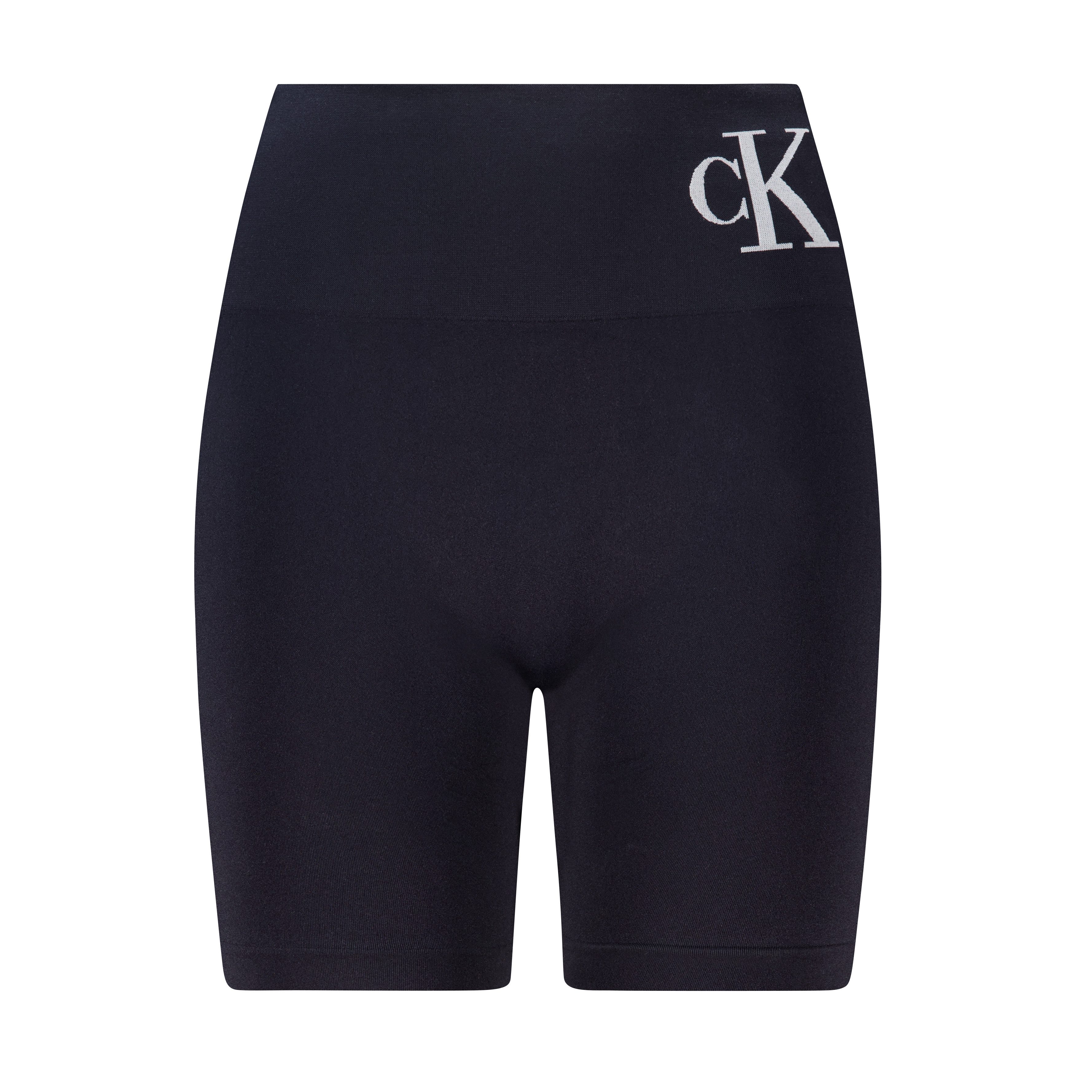 Calvin Klein Leggings CK WOMEN BIKER SHORT mit breitem Bund, elastisch, Log günstig online kaufen