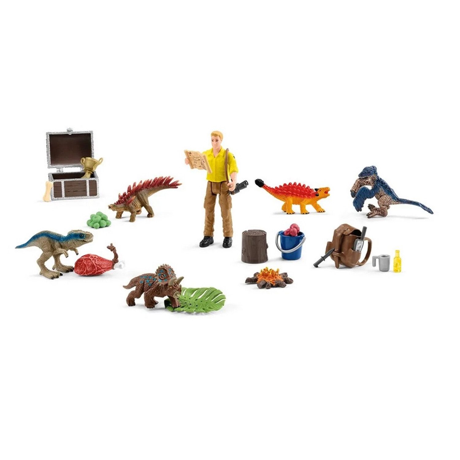 Schleich® Spielzeug-Adventskalender 98984 Adventskalender 2023 Dinosaurs günstig online kaufen