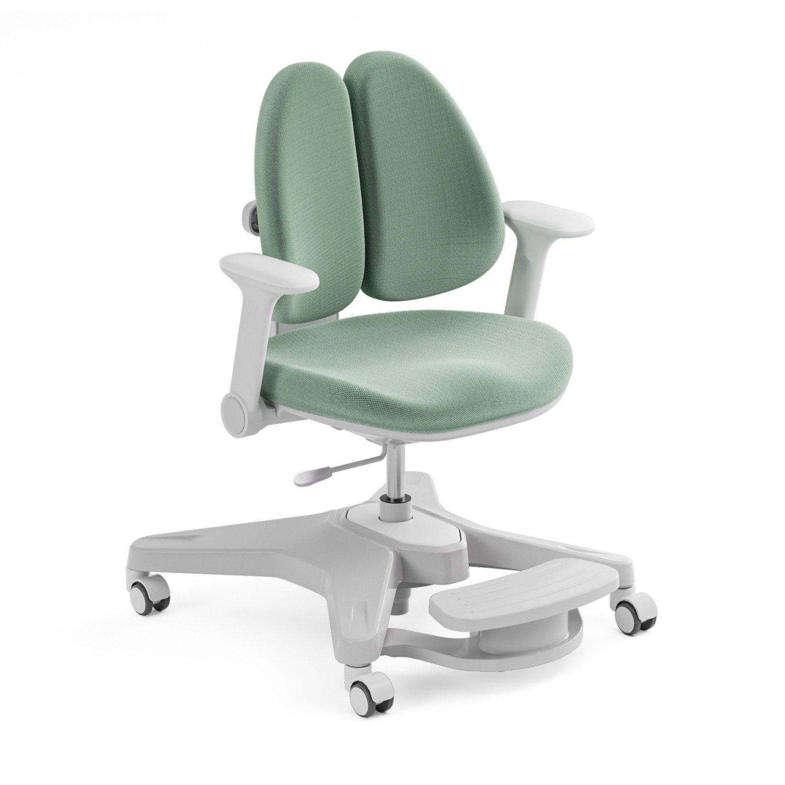 HOKO Kinderstuhl Höhenverstellbarer, mitwachsender Kinder Stuhl (Ergo Study Kid Kinder Schreibtisch Stuhl; Sitz und Rücken separat verstellbar. Ergonomisches Sitzen für Kinder, 1 St)