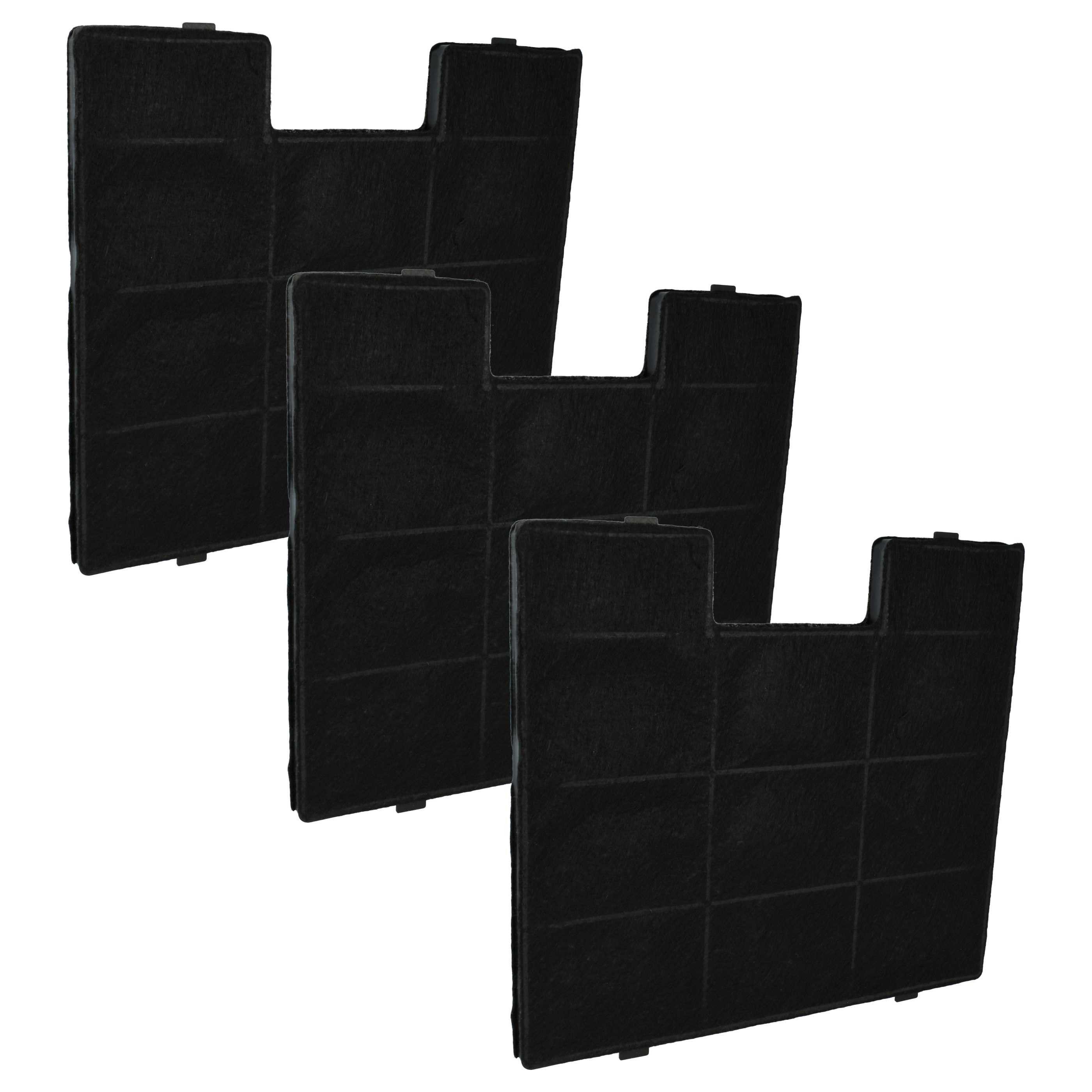 vhbw Aktivkohlefilter passend für Amica KH 17171 E, 17173 E, 17158 E Shadow White 60, Zubehör für Amica KH 17171 E 17173 E 17158 E Shadow White 60