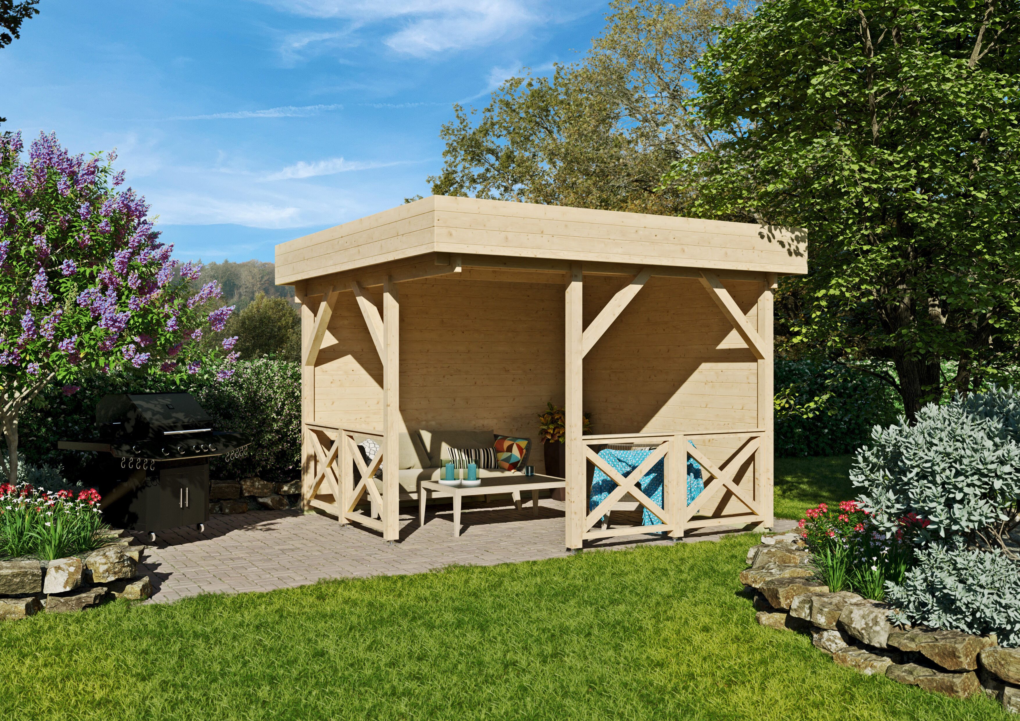 Fjordholz Gartenhaus Salo 40 A