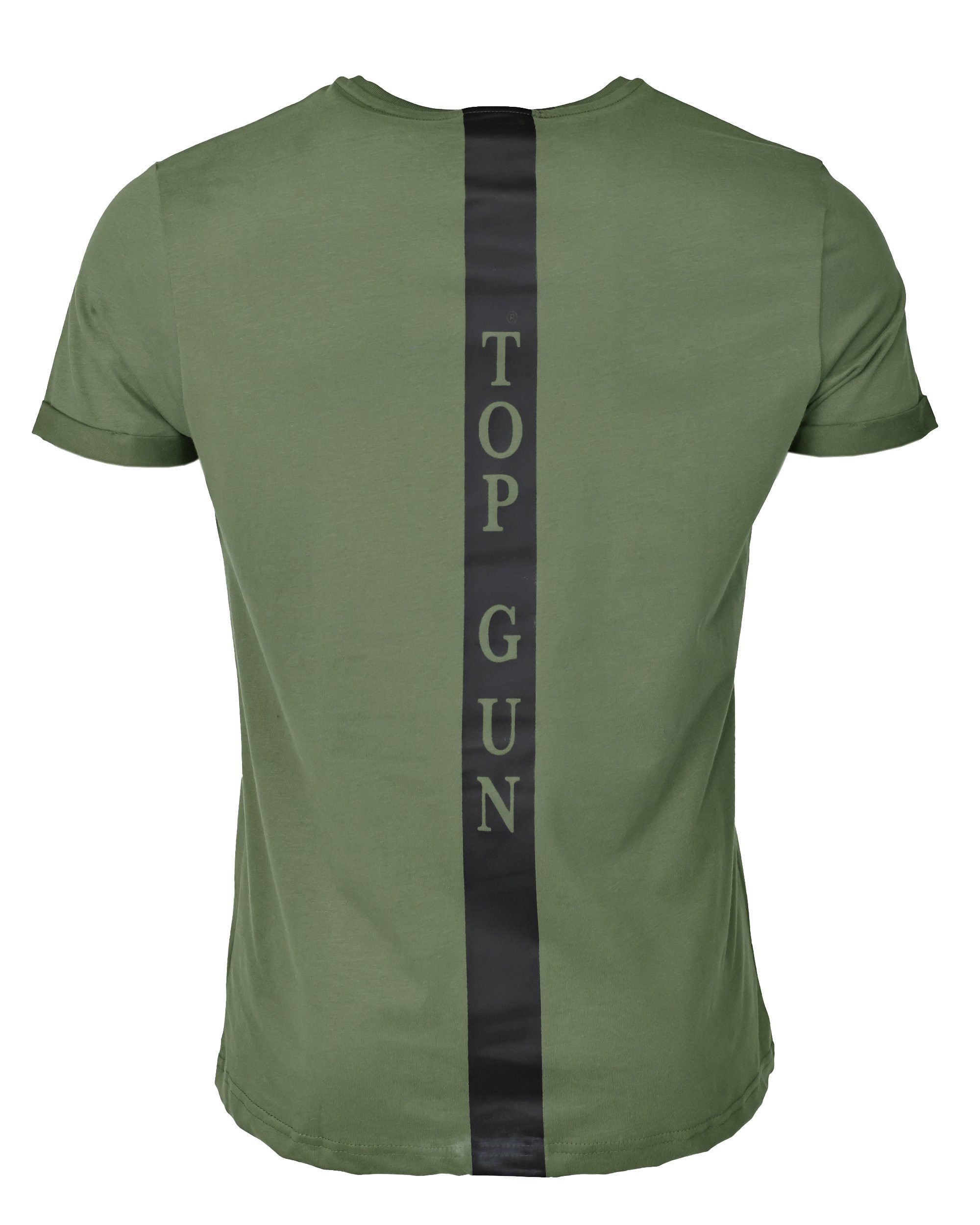 TG20213011 TOP GUN olive T-Shirt