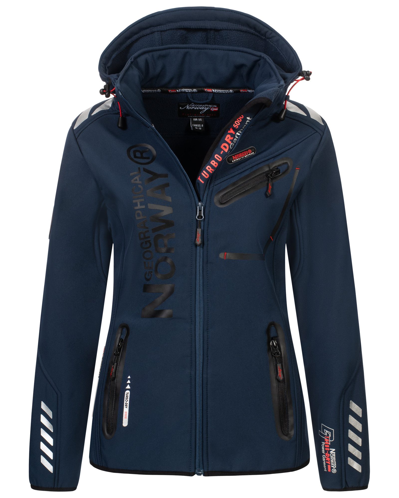 Geographical Norway Softshelljacke Softshell Jacke Herbst Winterjacke Softshelljacke Regenjacke Übergangs