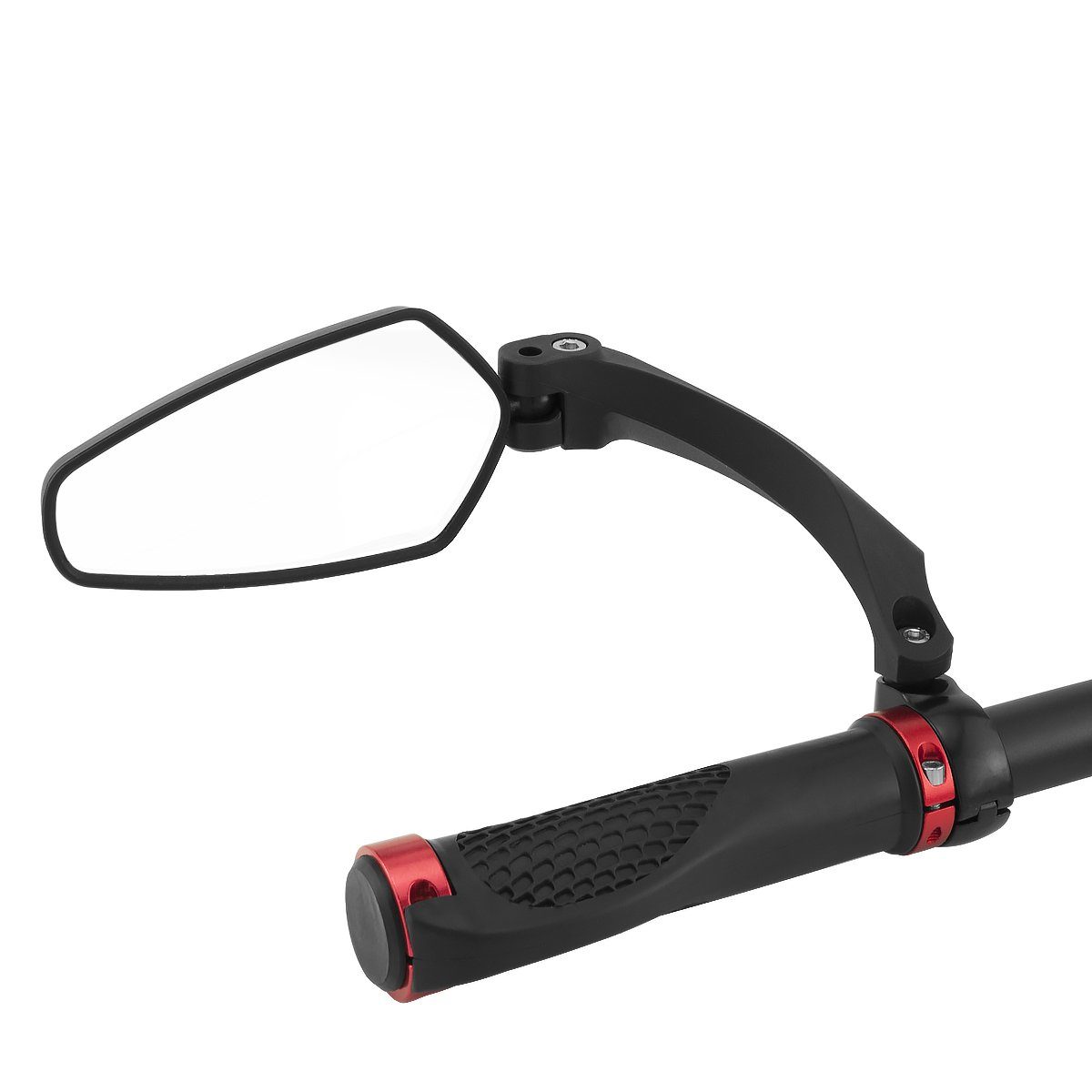 Fahrradspiegel E-Bike Rückspiegel mit Aluminium-Klemme, Spiegel für Fahrrad-Lenker