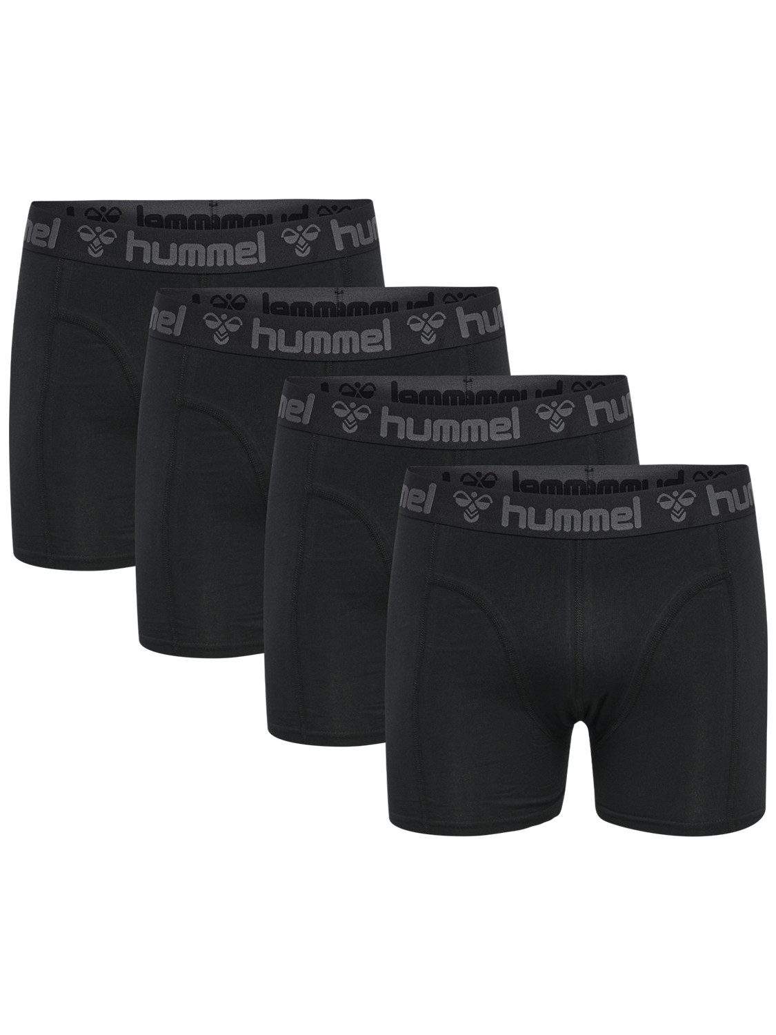 Boxershorts Boxershorts 4er-Pack elastischer Bund Jersey-Stoff