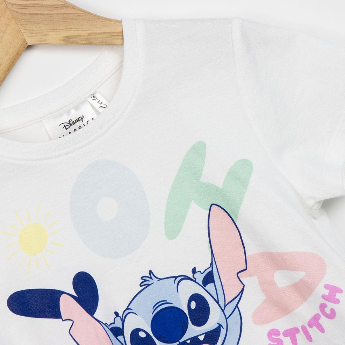 Lilo & Stitch T-Shirt - Kurzarmshirt Kinder Baumwollshirt Freizeit Sommer Kleidung (1-tlg)