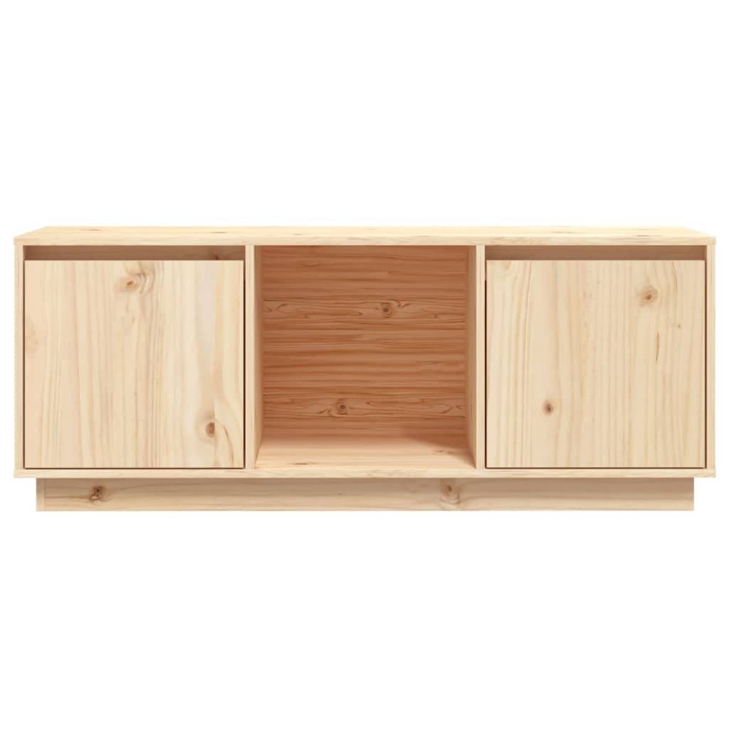 Massivholz Kiefer TV-Schrank cm furnicato 110,5x35x44