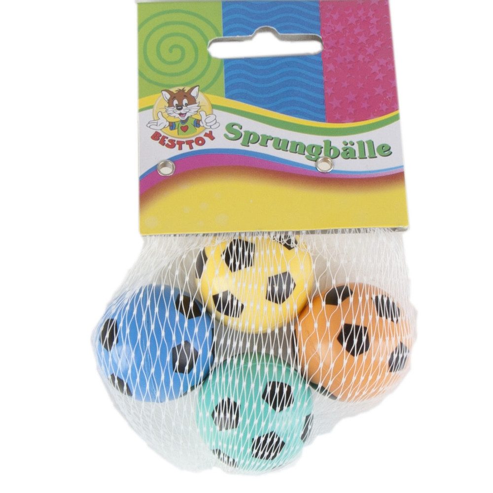 Spielball Besttoy - Sprungball-Set - Fußball ca. 35 mm