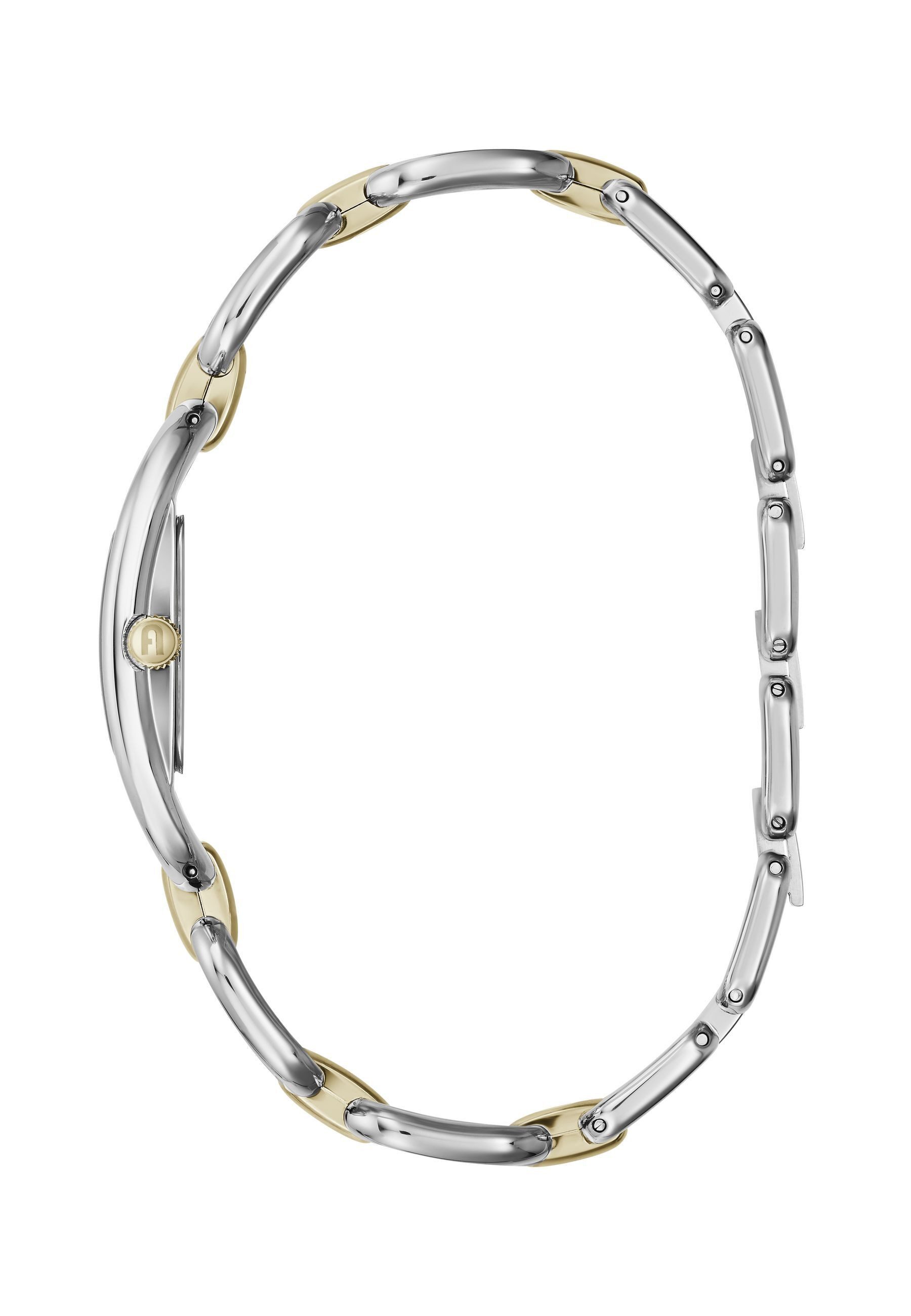 Furla Quarzuhr Furla chain square logo, (1-tlg., Not a set – not applicable to this product), Quarz-Analoguhr