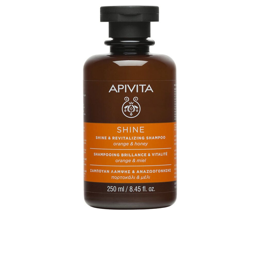 Apivita Haarshampoo Glanz und revitalisierendes Shampoo mit Orange und Honig