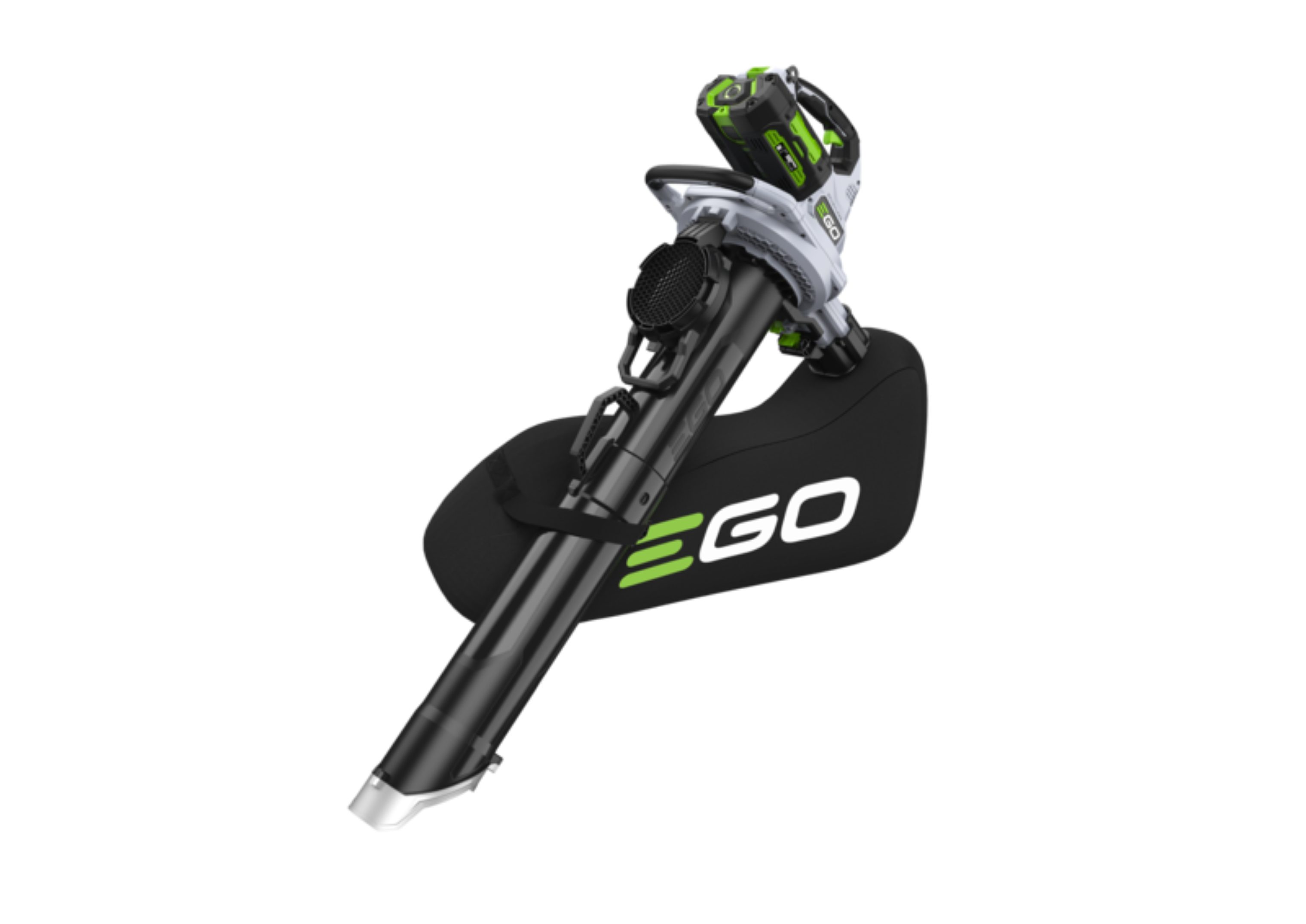 EGO Europe Akku-Laubsauger EGO Laubsauger 3 in 1 Laubbläser mit 5.0 Ah Akku und Ladegerät LV5004E
