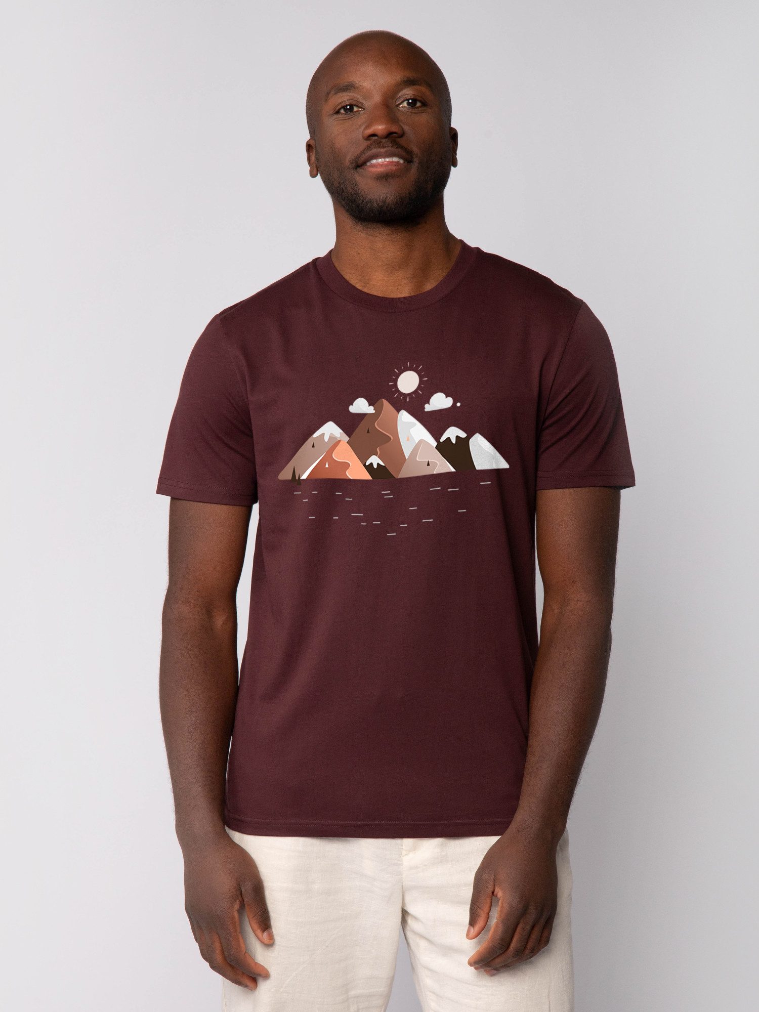 T-Shirt Mountains & Moon