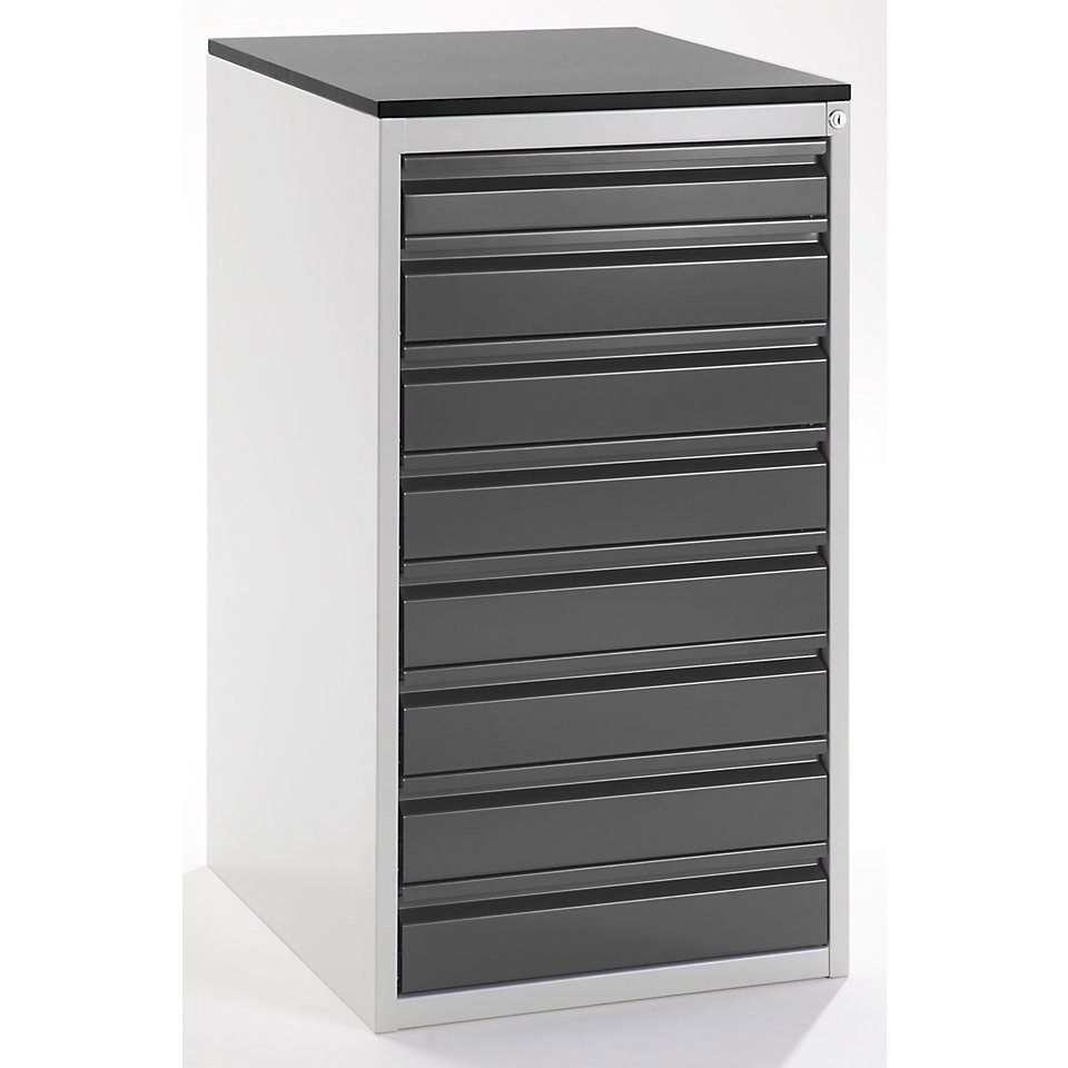 RAU Werkzeugschrank BxTxH 580 x 650 x 1030 mm anthrazit-metallic