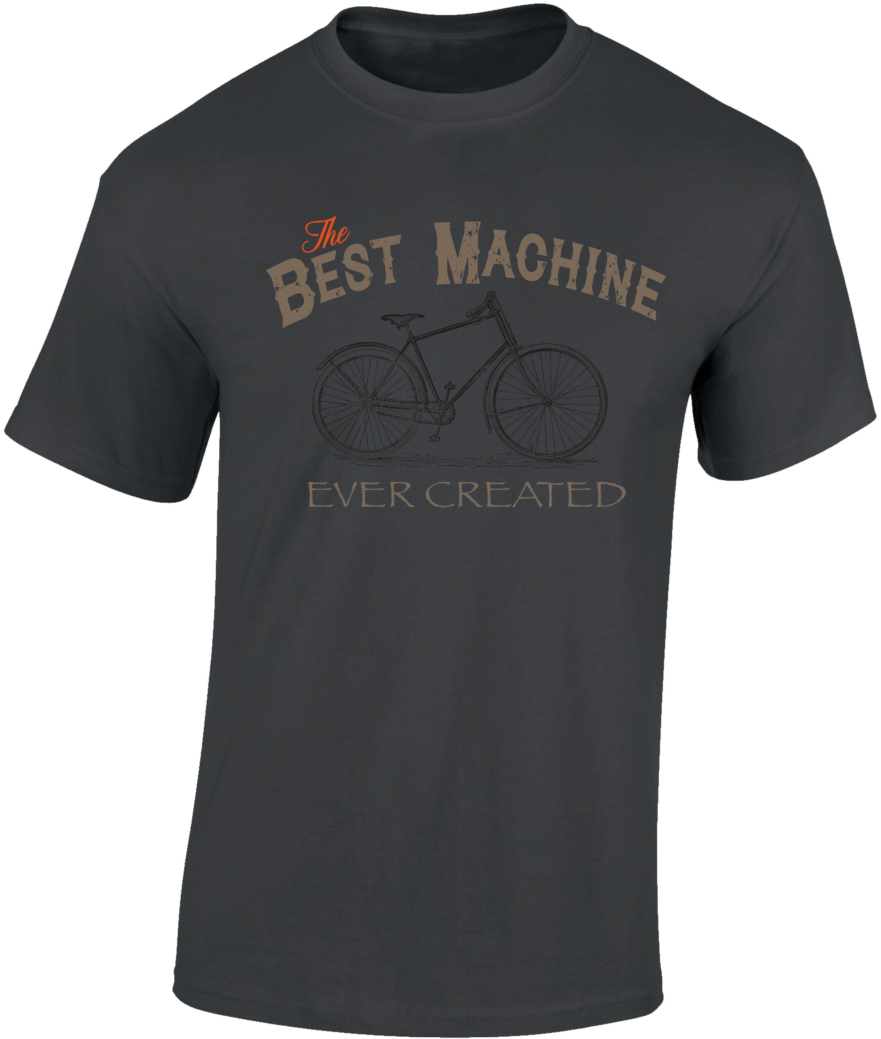Print-Shirt Fahrrad T-Shirt: "The Best Machine"
