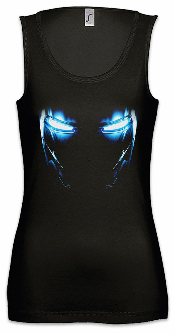 Tanktop Mark II Armor Eyes Ärmelloses Damen T-Shirt Tony Stark Iron Arc