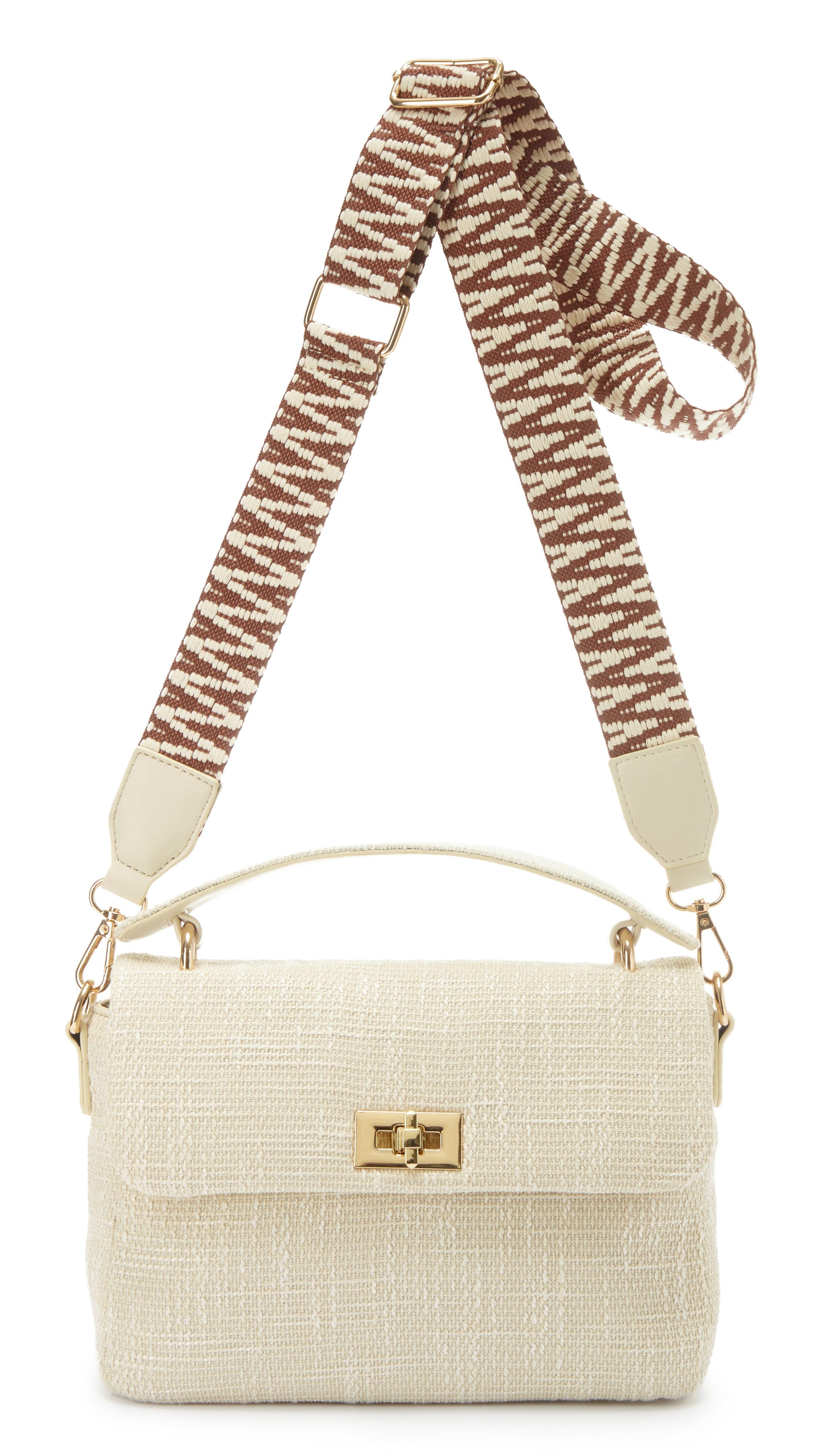 Vivance Umhängetasche Handtasche, Schultertasche, Tragetasche, Crossbody Bag VEGAN