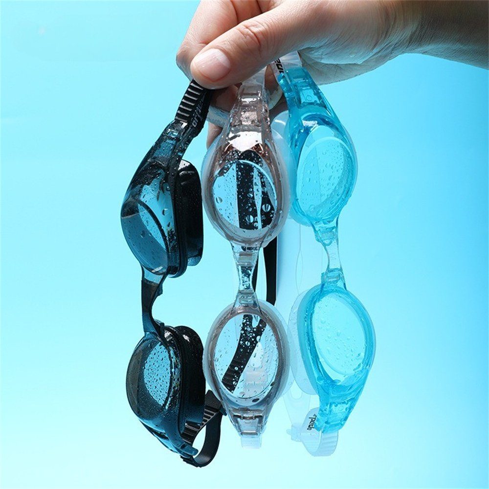 Rouemi Schwimmbrille Schwimmbrille Erwachsene, für wasserdicht komfortabel Taucherbrille Blau